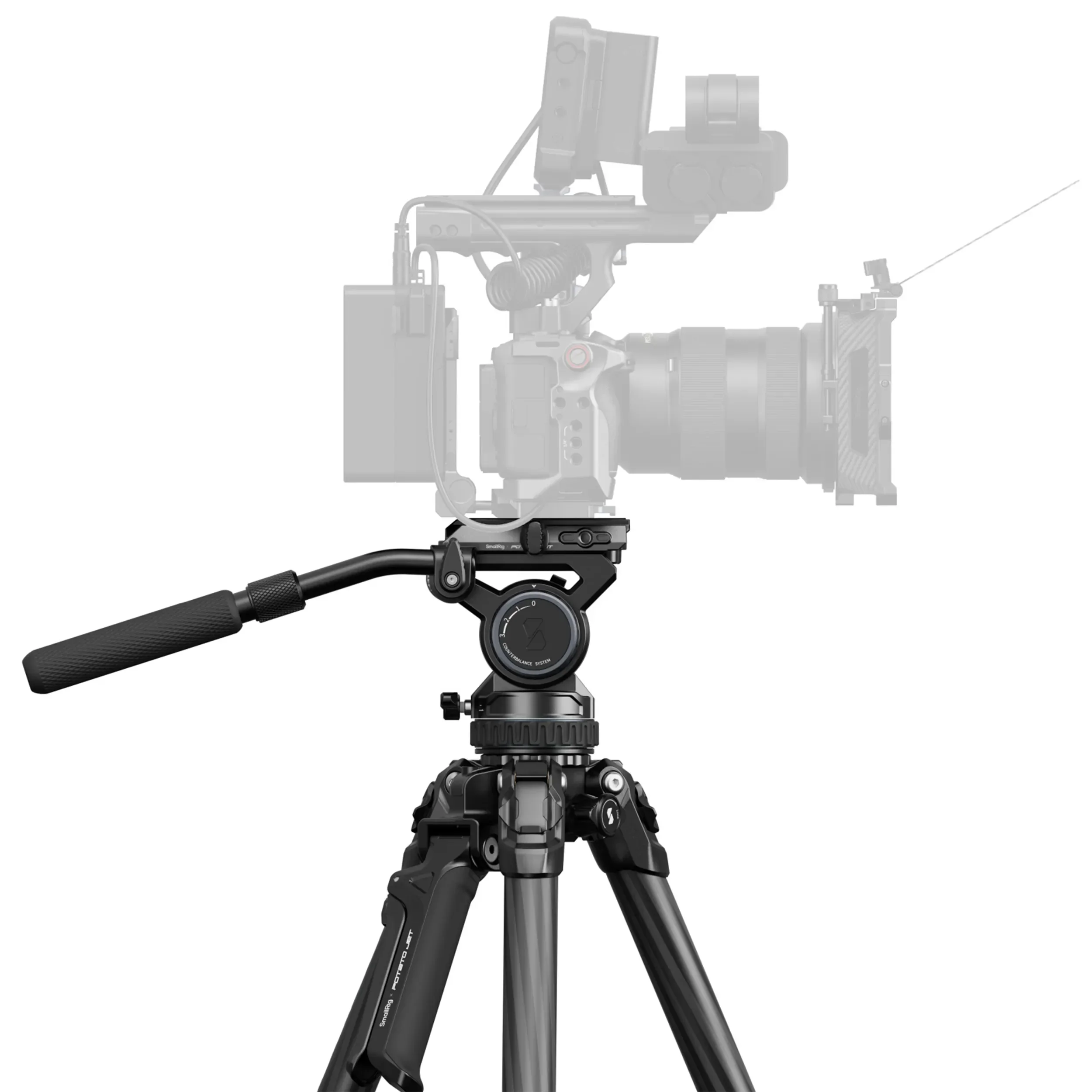 חצובת וידאו סיבי פחמן פתיחה מהירה SmallRig 4259 Potato Jet Tribex