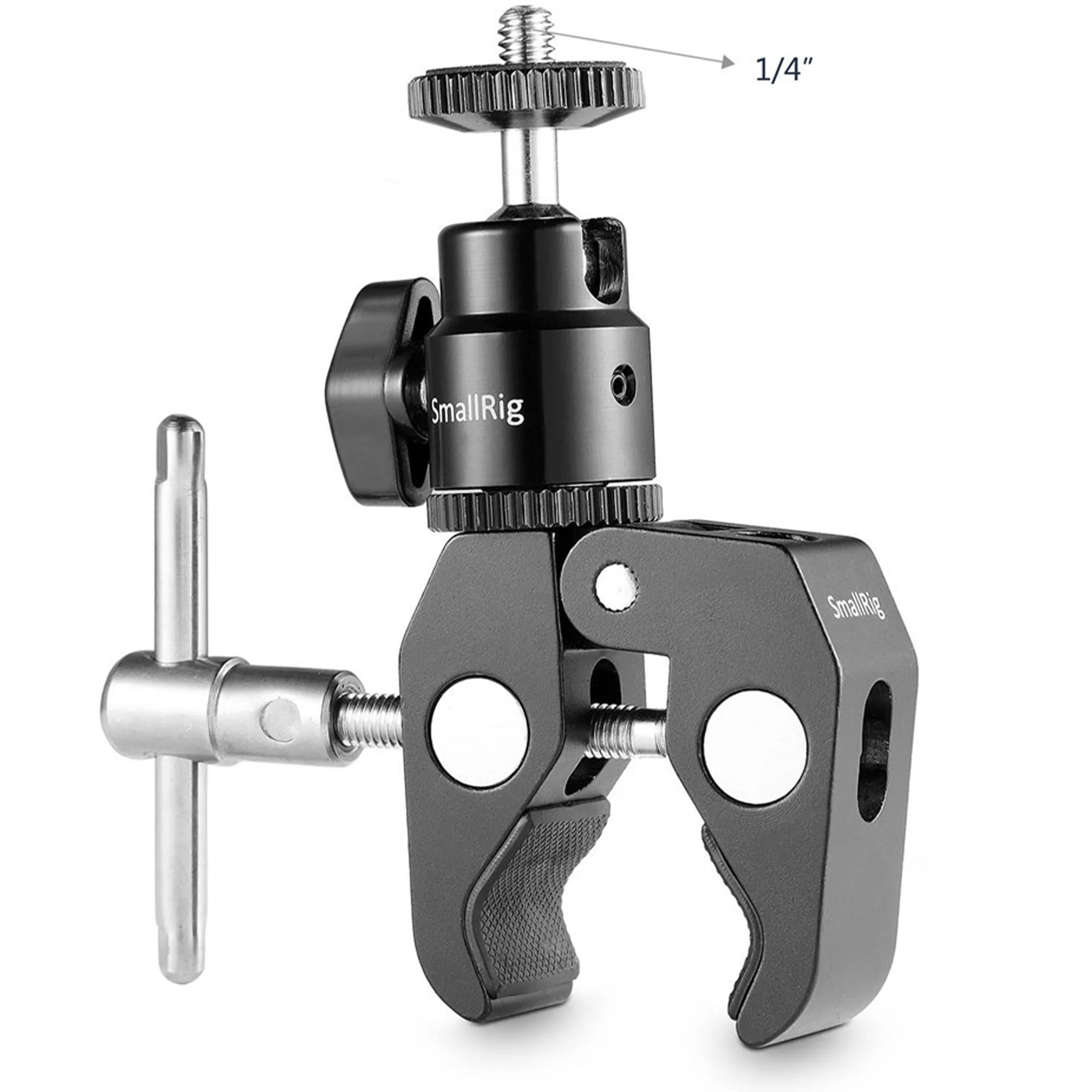 תופסן עם ראש הברגה כדורי SmallRig 1124