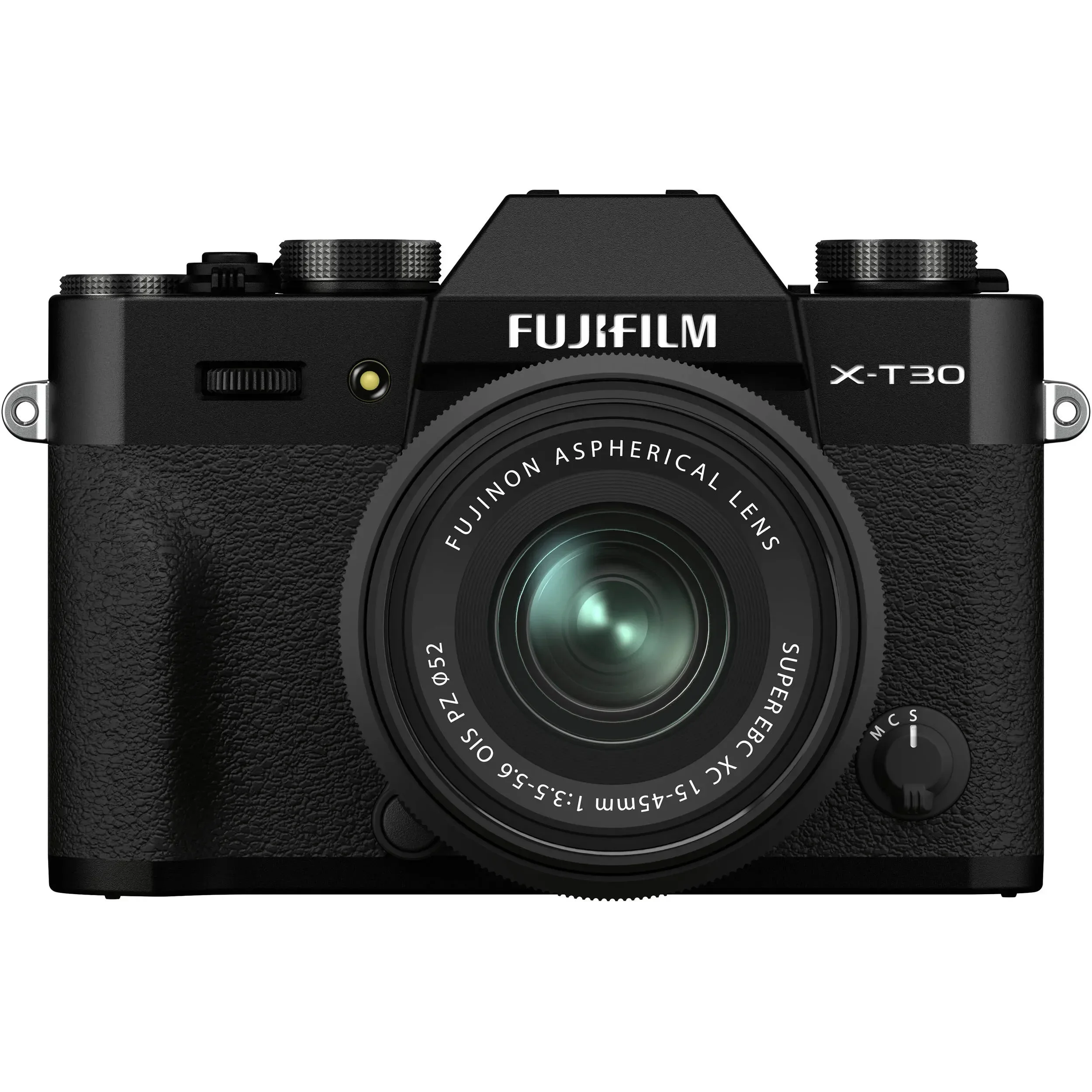 קיט מצלמה ללא מראה ועדשה 15-45 מ"מ FUJIFILM X-T30 MKII (שחורה)