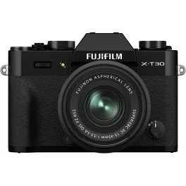 קיט מצלמה ללא מראה ועדשה 15-45 מ"מ FUJIFILM X-T30 MKII (שחורה)