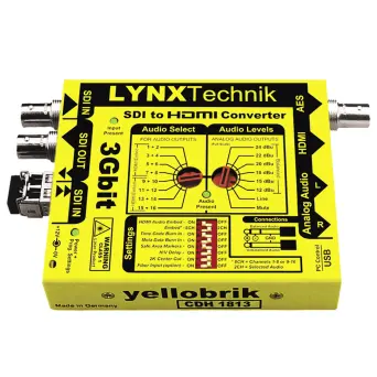 LYNX CDH 18136 3Gbit SDI to HDMI Converter with 3D Support