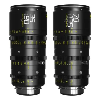סט עדשות זום פול פריים DZOFilm Catta ACE FF 70-135MM/35-80MM T2.9 PL/EF Mount