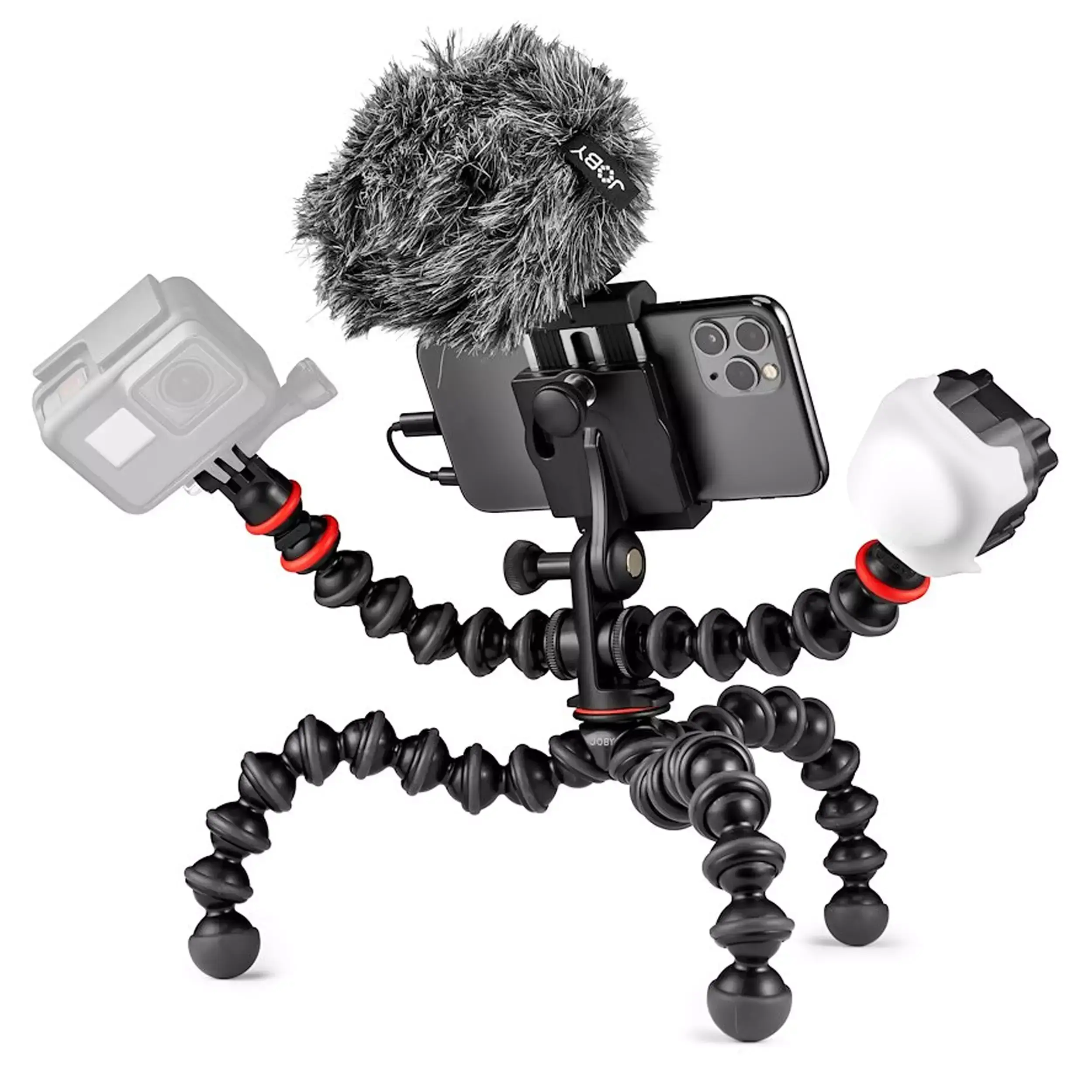 קיט מושלם לוולוגים Joby GorillaPod Mobile Vlogging Kit