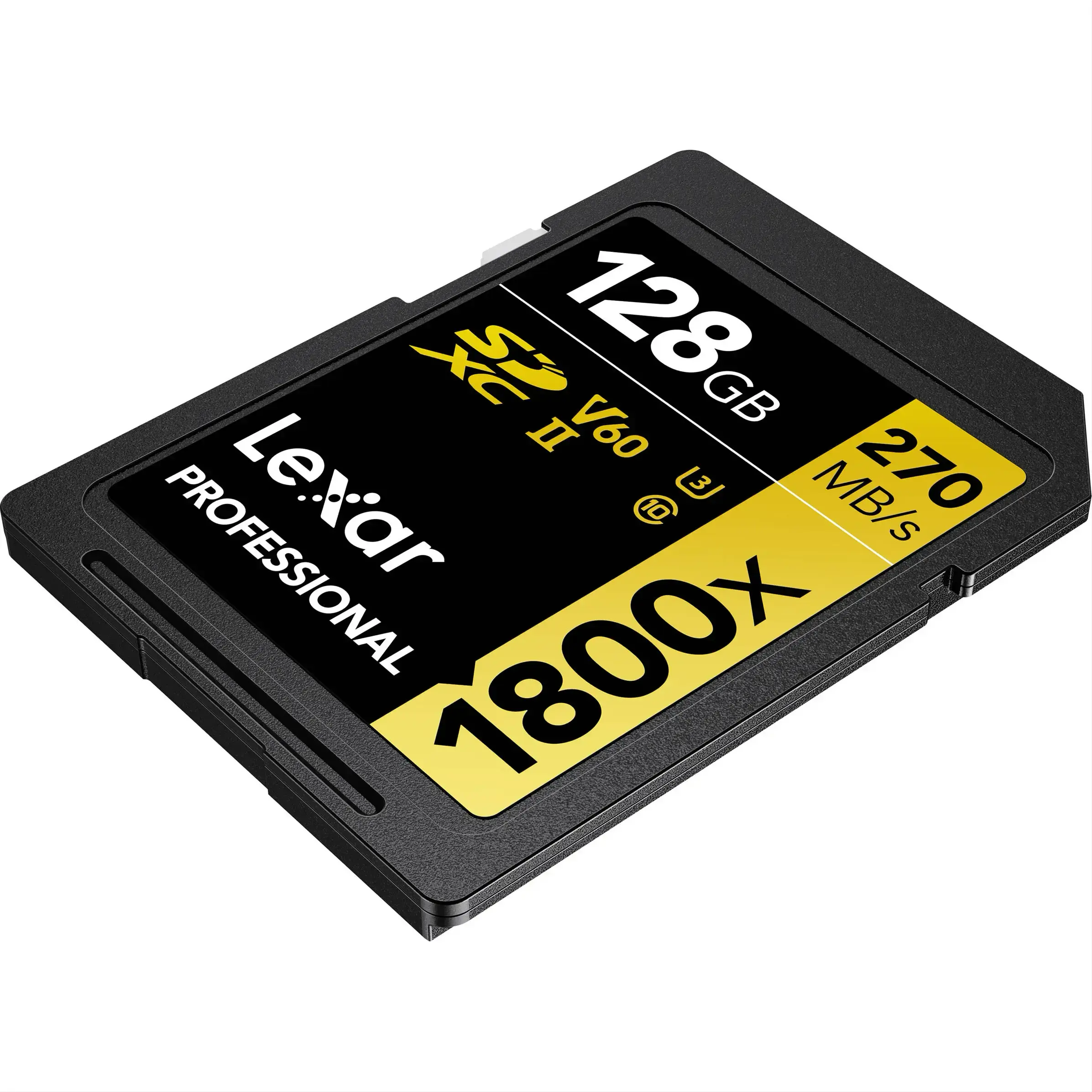 כרטיס זיכרון Lexar 128GB 1800x SDXC™ UHS-II