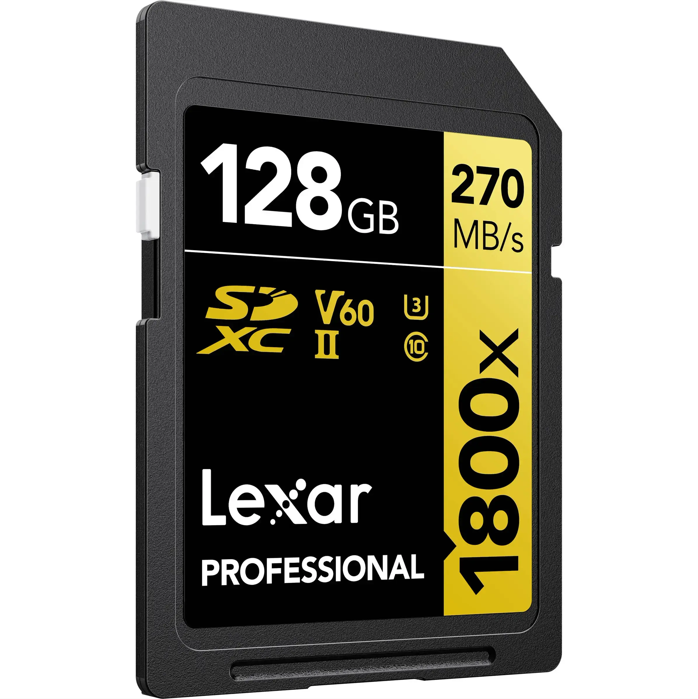 כרטיס זיכרון Lexar 128GB 1800x SDXC™ UHS-II