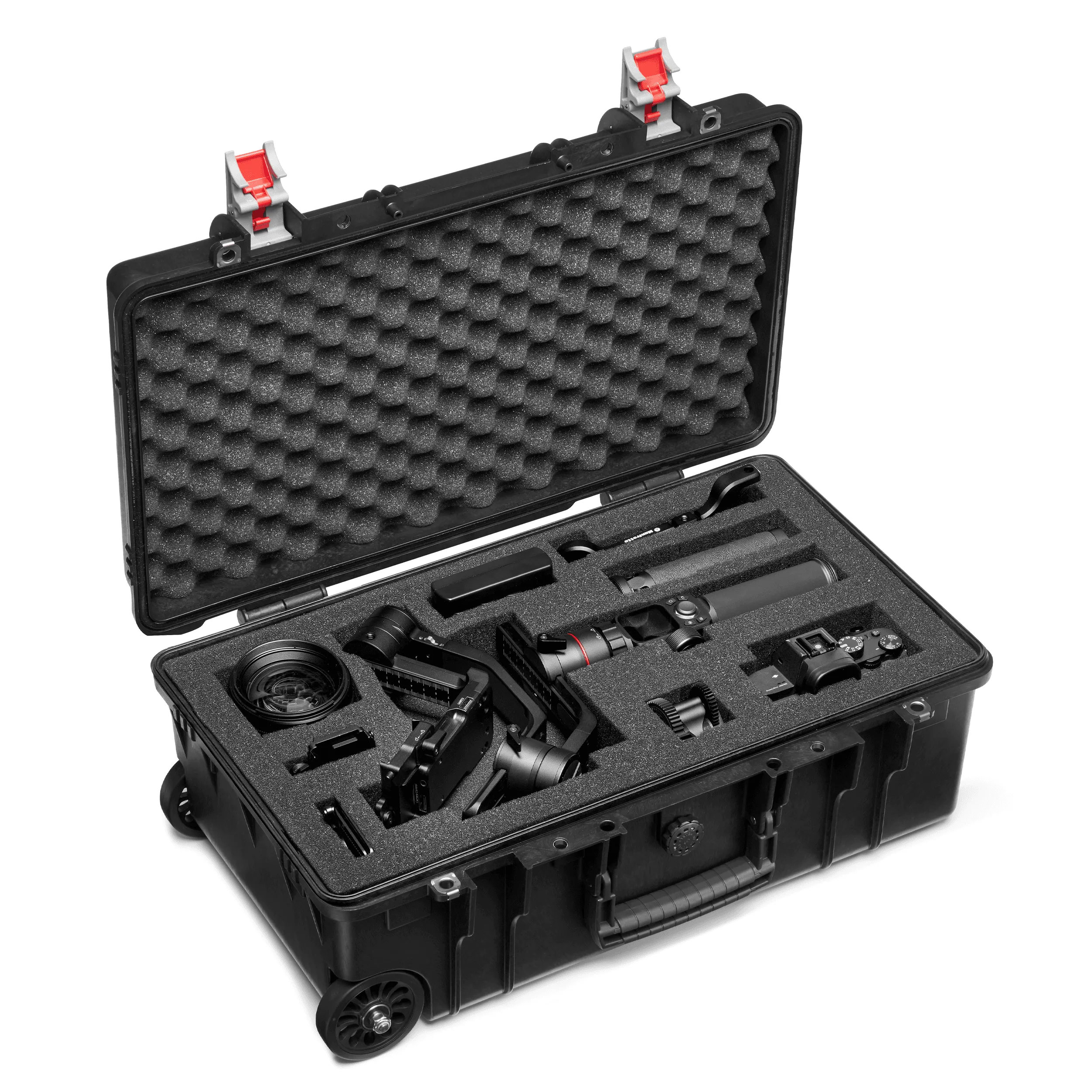 תיק טרולי קשיח עם מילוי ספוג לציוד צילום Manfrotto PRO Light Reloader RL-TH55-F