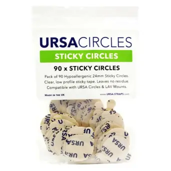 סט 90 מדבקות עגולות דביקות Ursa Straps