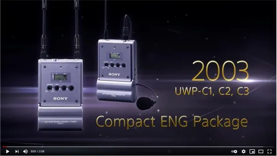 מערכת משדר מקלט אלחוטית Sony UWP-D21