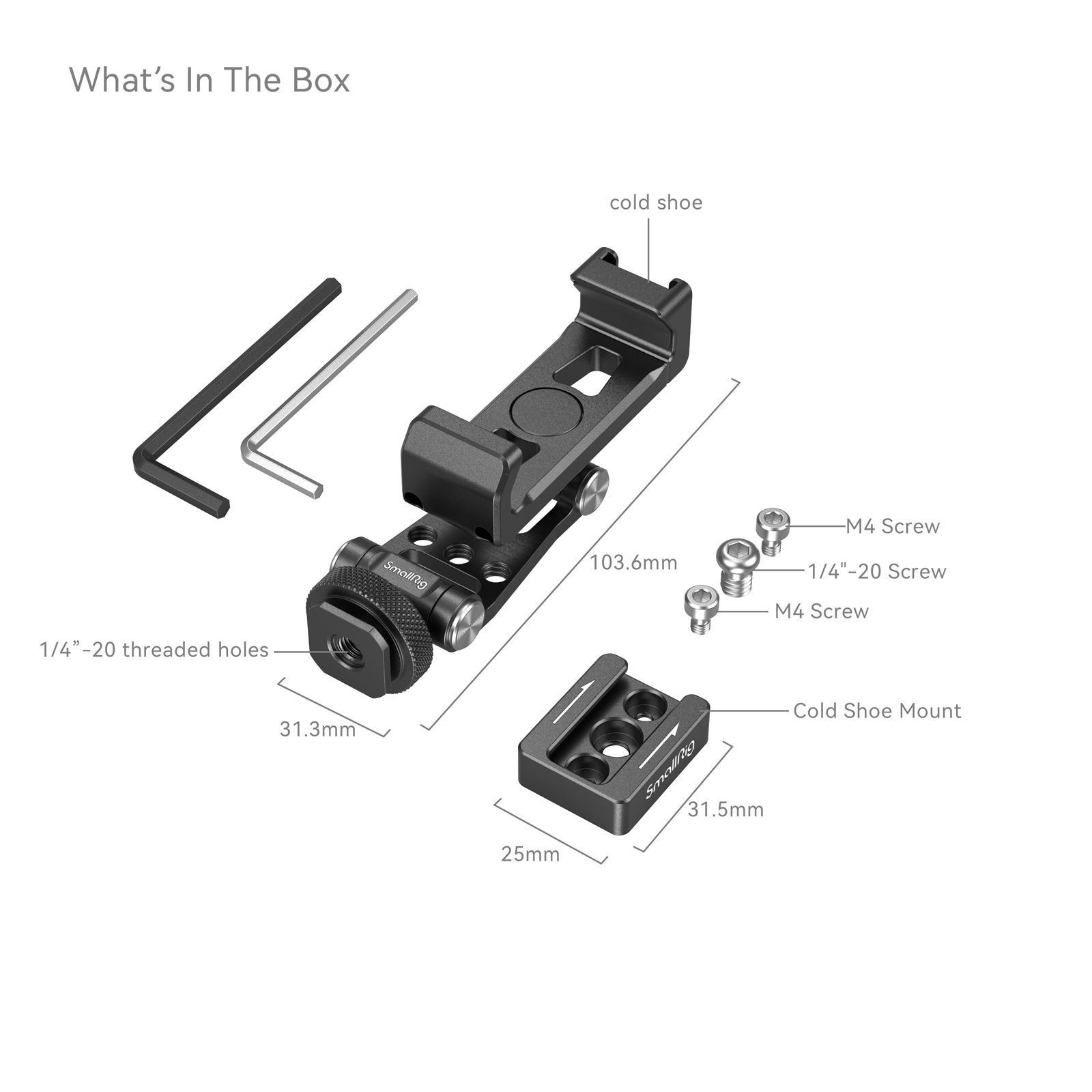 מחזיק טלפון לגימבלים SmallRig 4301 DJI