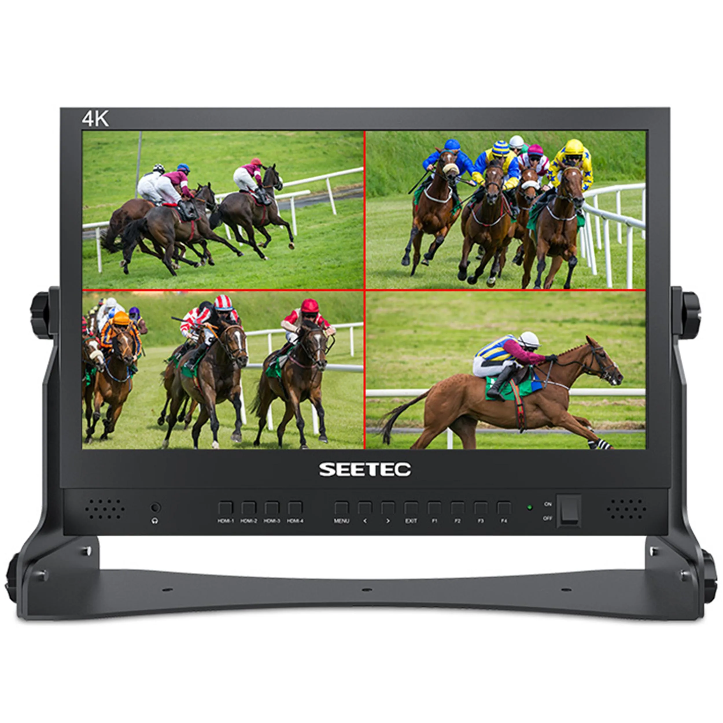 מוניטור וידאו לבמאי 15.6" מסך מפוצל SEETEC ATEM156