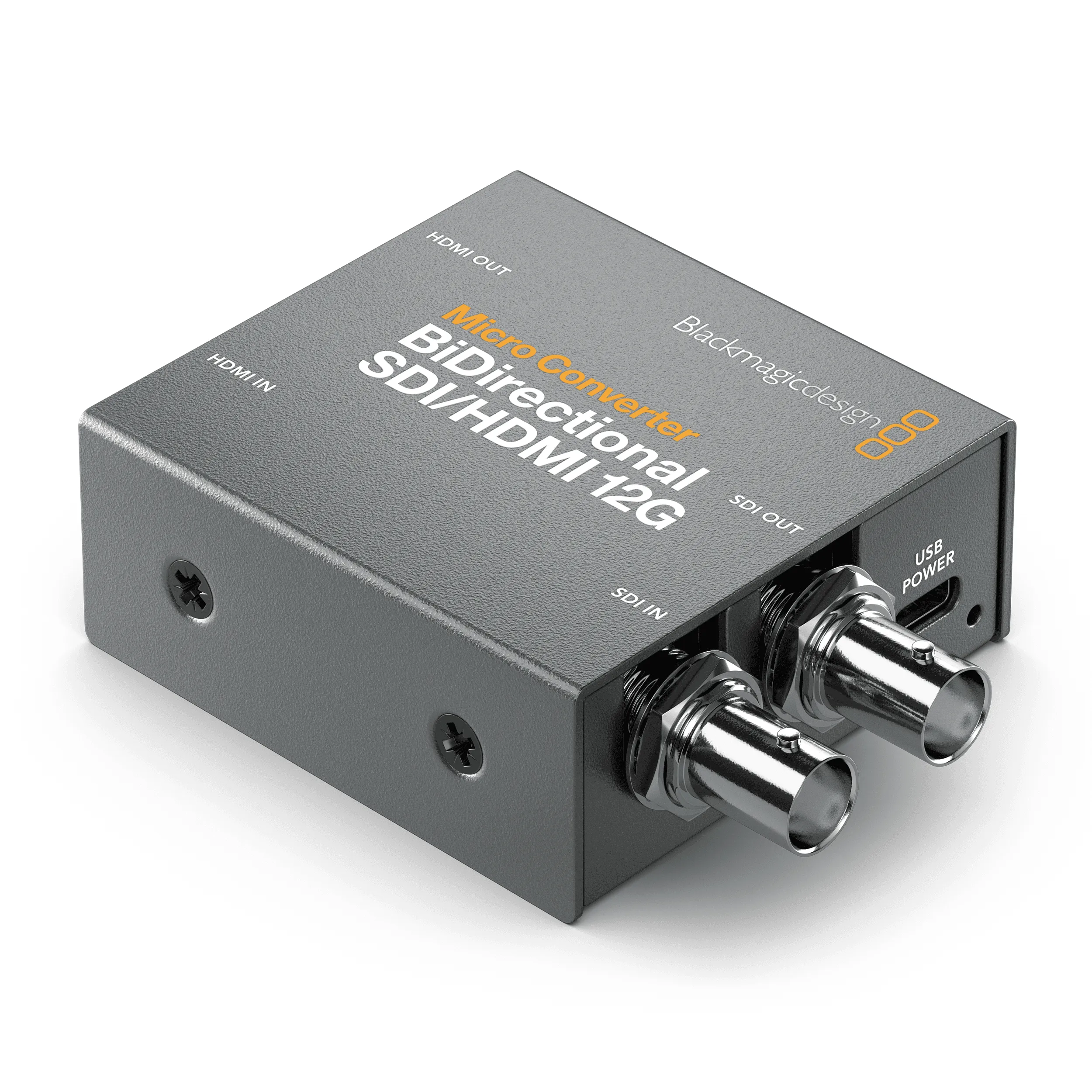 ממיר דו כיווני Micro Converter BiDirect SDI/HDMI 12G עם ספק כח