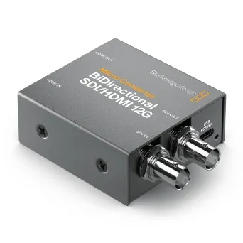 ממיר דו כיווני Micro Converter BiDirect SDI/HDMI 12G עם ספק כח