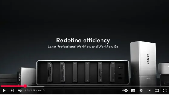 קורא כרטיסים Lexar Professional Workflow USB4 CFexpress 4.0 Type A