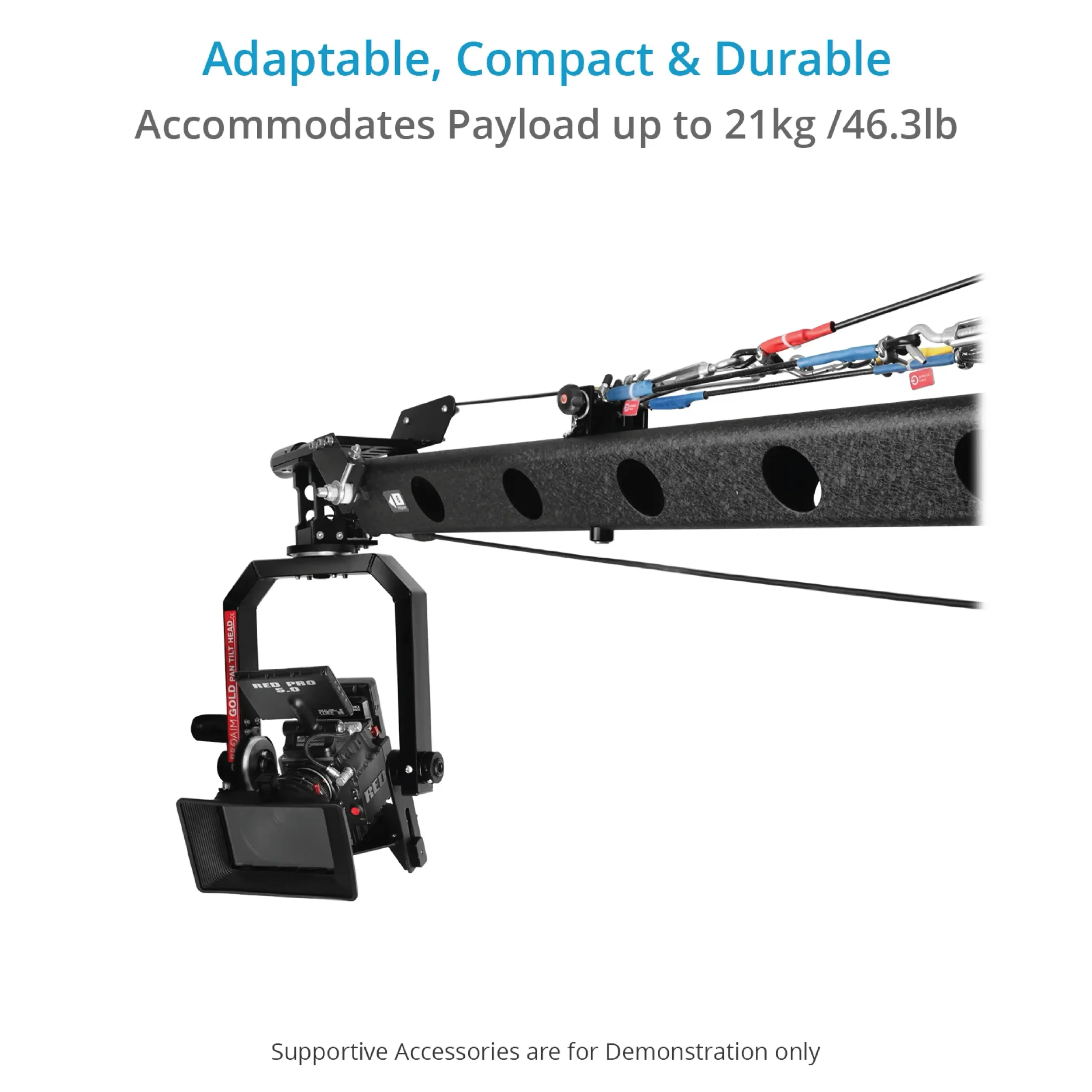 סט מנוף וחצובה עד 10 מטר Proaim P-W5P-BASE