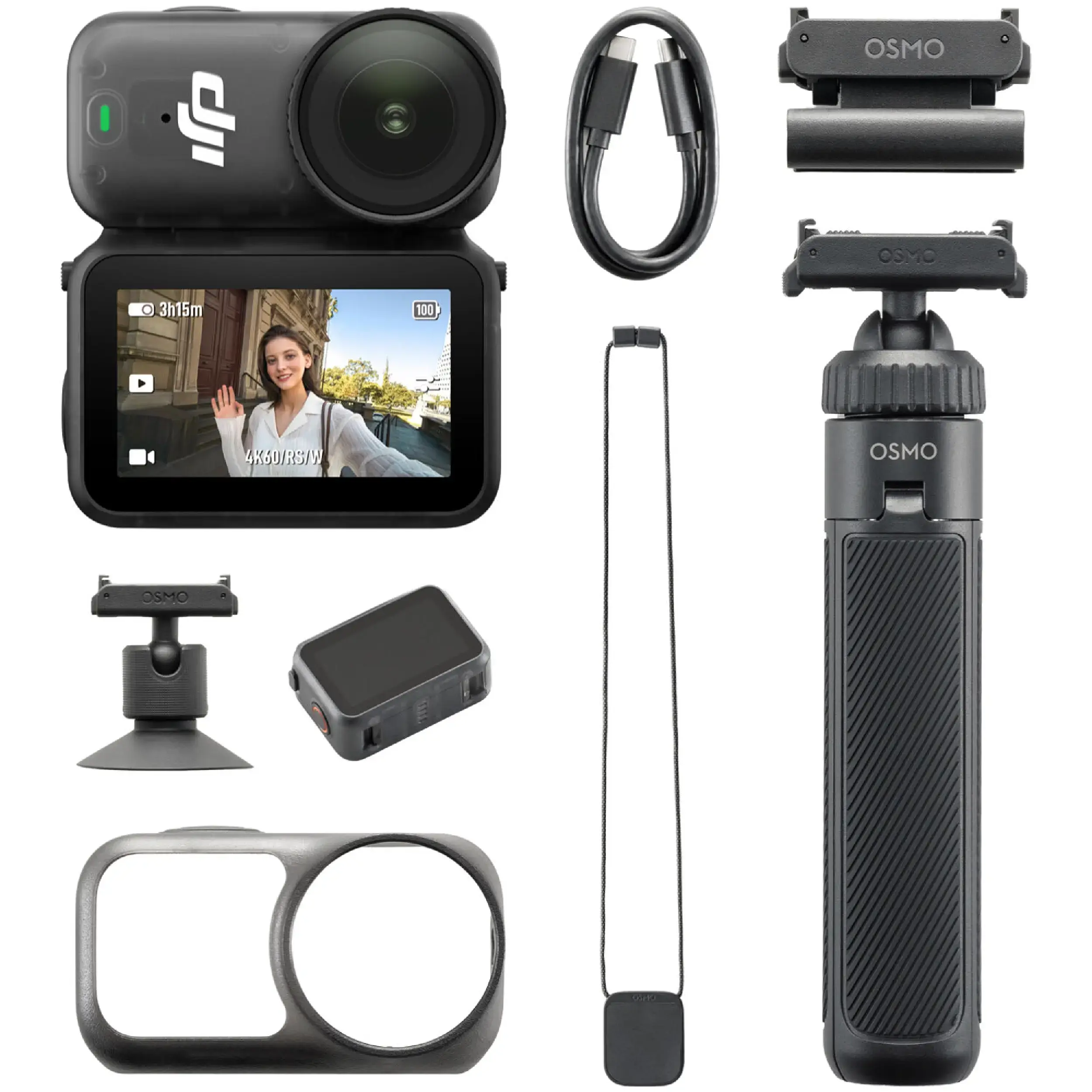 מצלמת אקסטרים DJI Osmo Nano Standard Combo 128GB