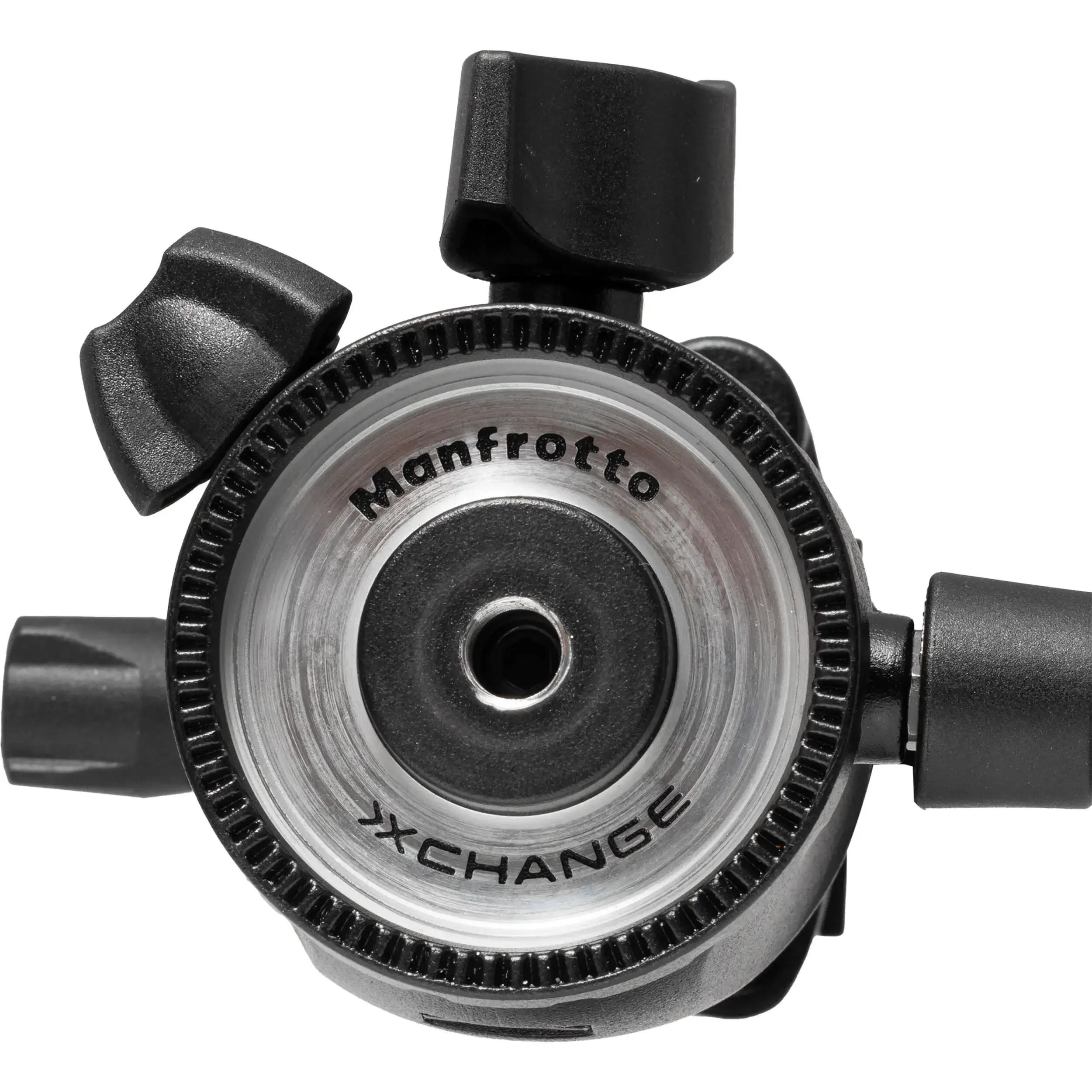 ראש כדורי עם מערכת XCHANGE  שחרור מהיר Manfrotto