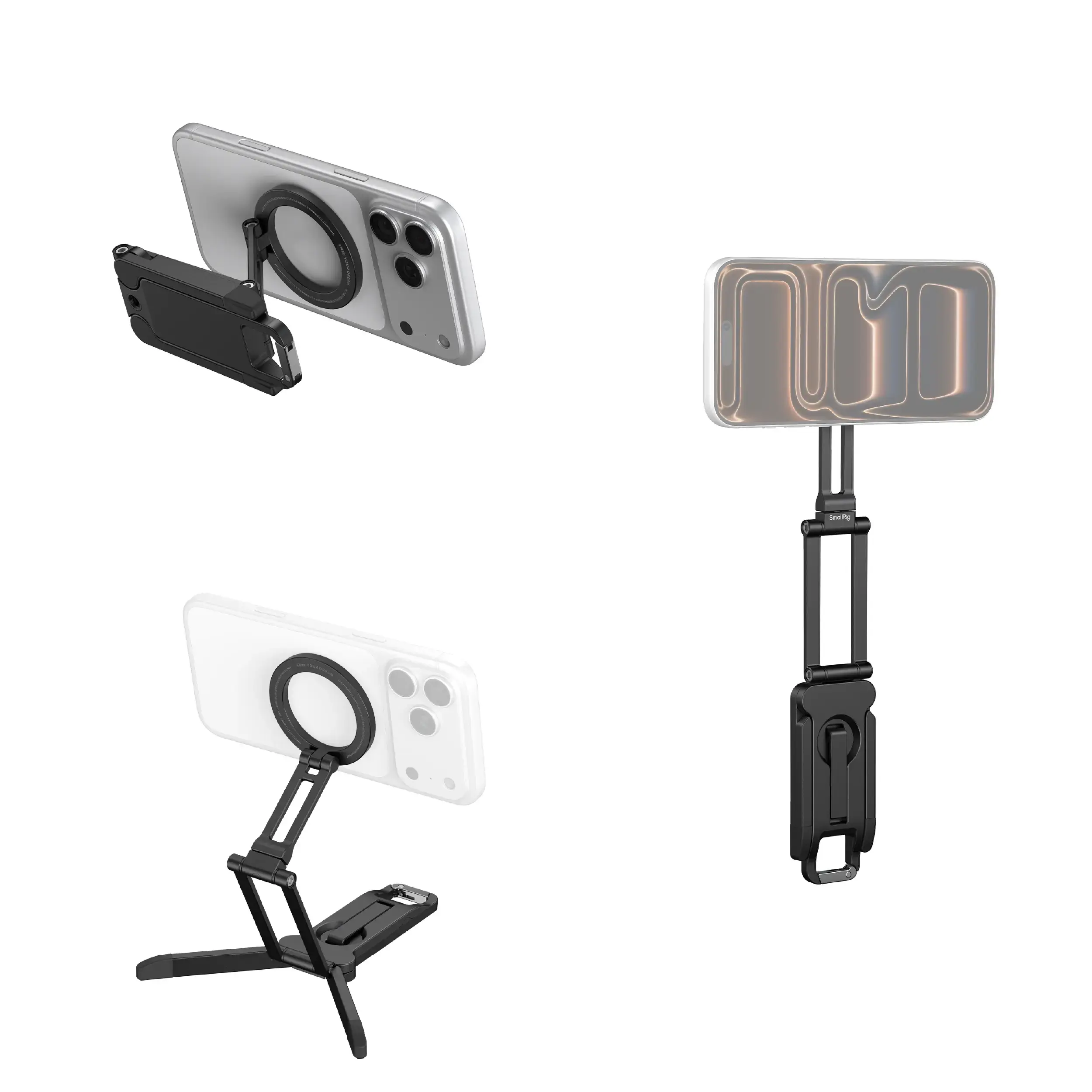 מעמד מתקפל לסמארטפון עם הצמדה מגנטית SmallRig 6515