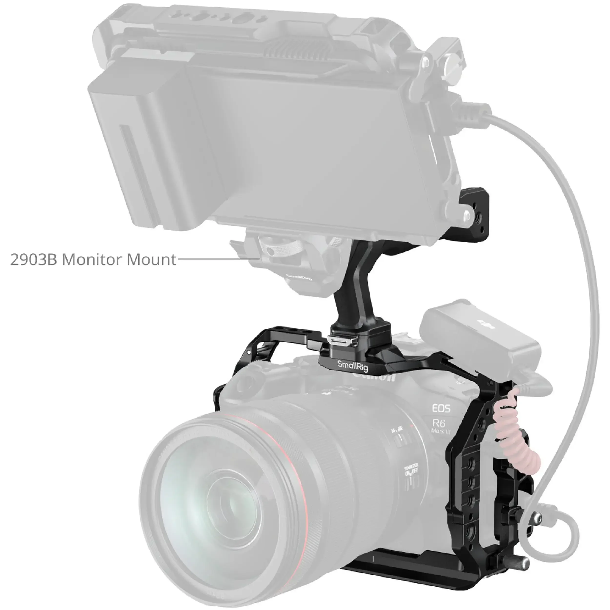 כלוב למצלמה SmallRig 5957 "HawkLock" Canon EOS R6 Mark III/II
