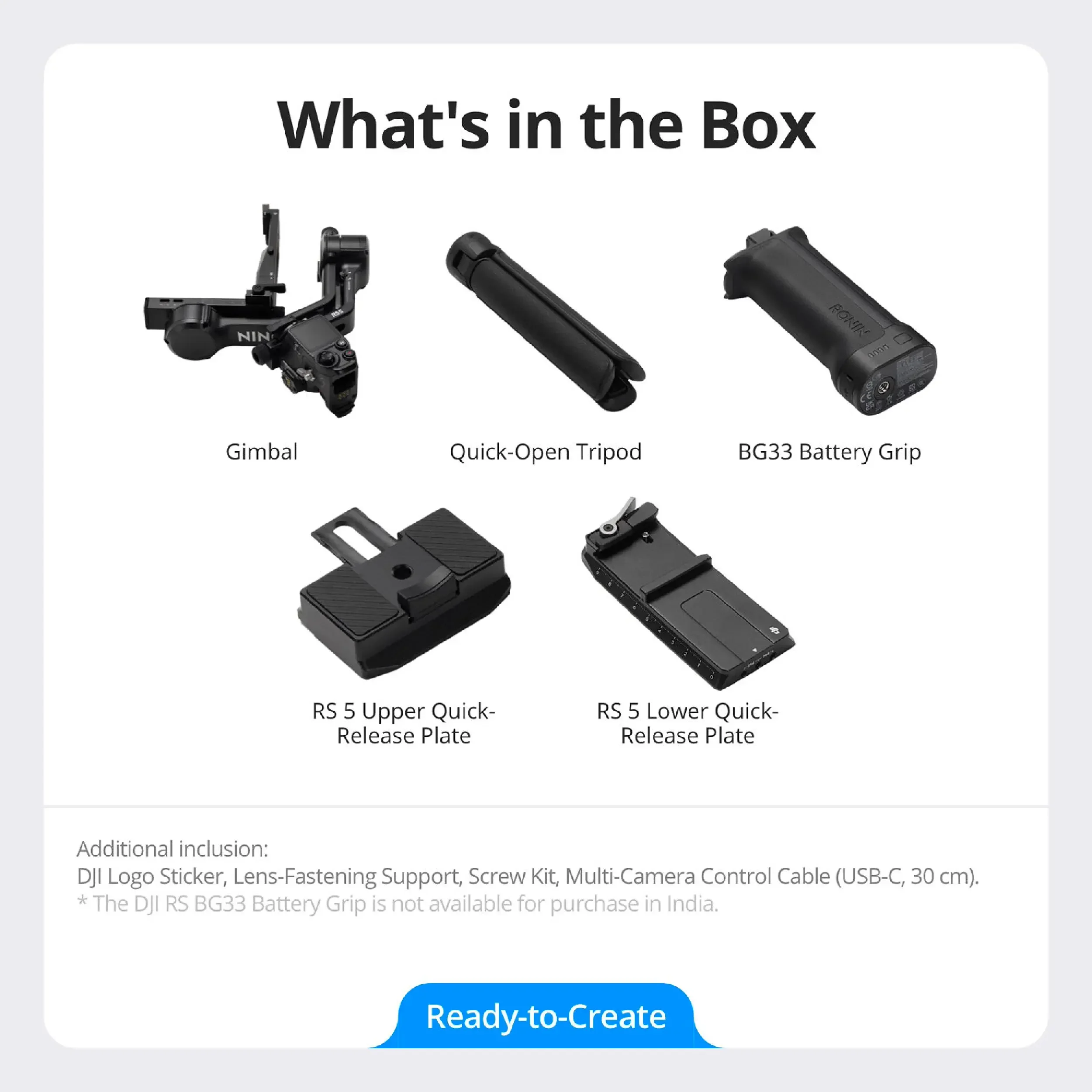 מייצב גימבל DJI RS5