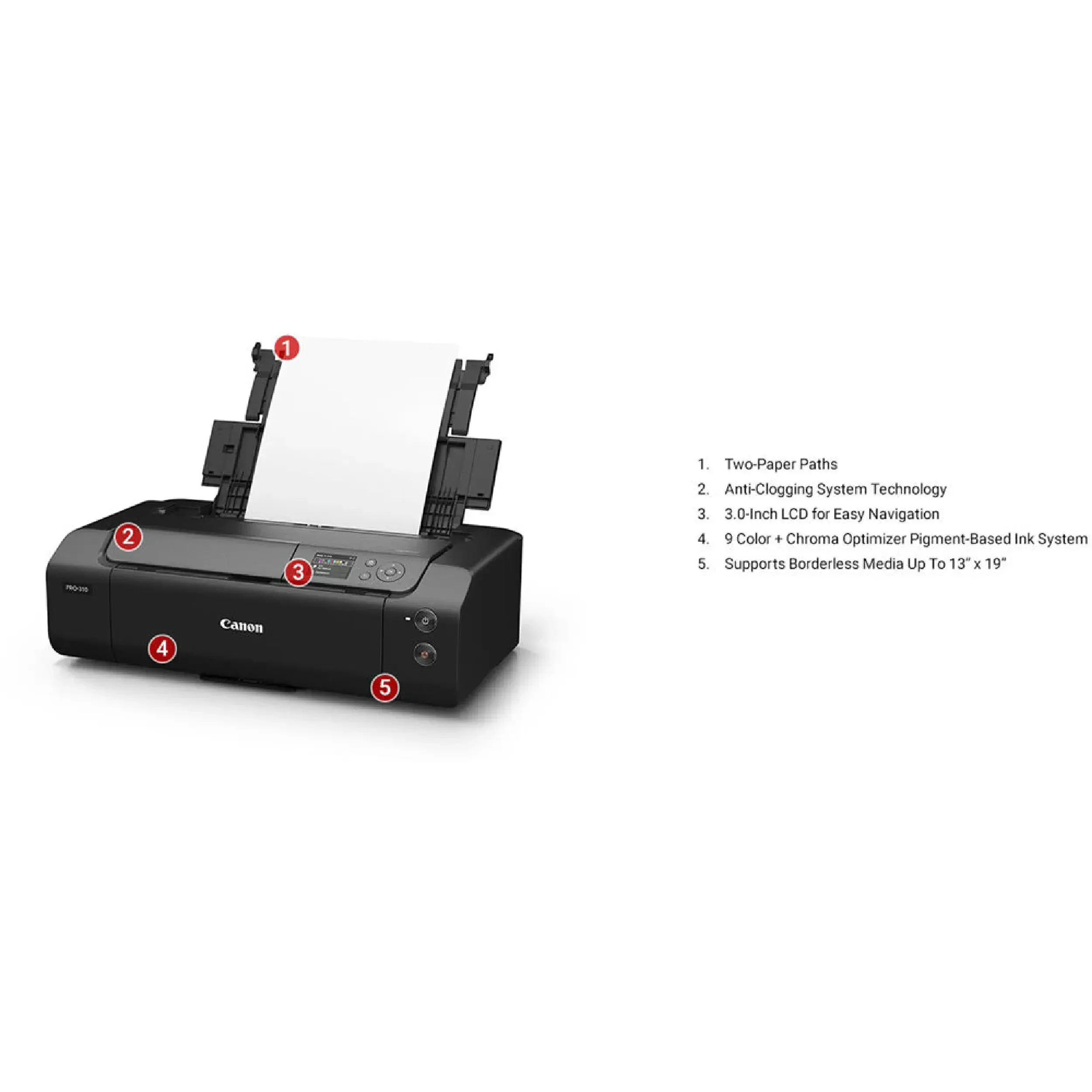 מדפסת הזרקת דיו מקצועית  Canon PROGRAF Pro-310
