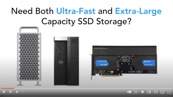 Fusion Dual U.2 SSD PCIe Card