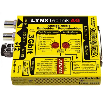 LYNX PDM 1383 Analog Audio Embedder / De-embedder