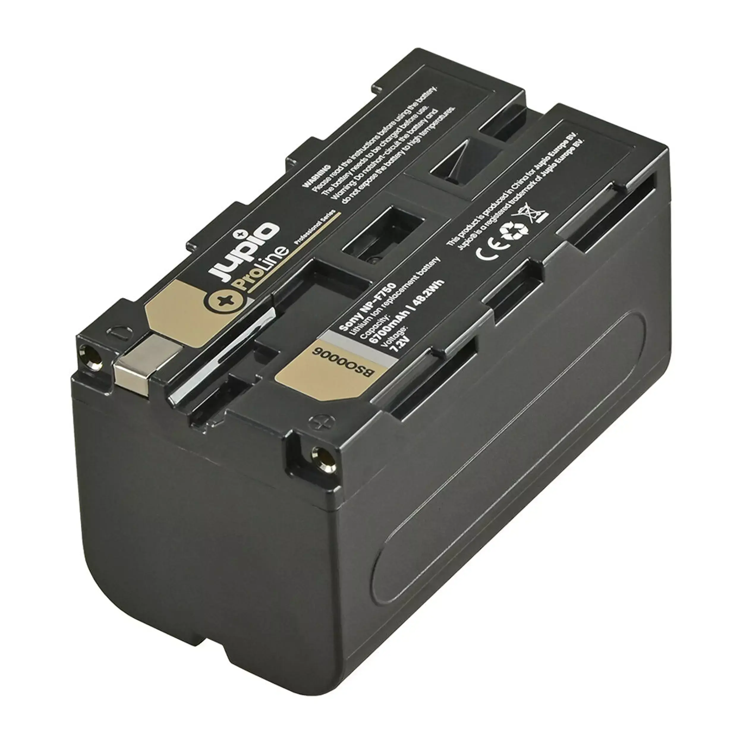 סוללת ליתיום Jupio *ProLine* NP-F750 6700mAh