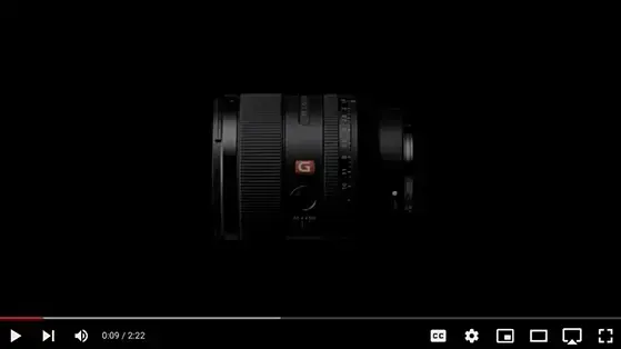 עדשת Sony FE 35mm f/1.4 G Master