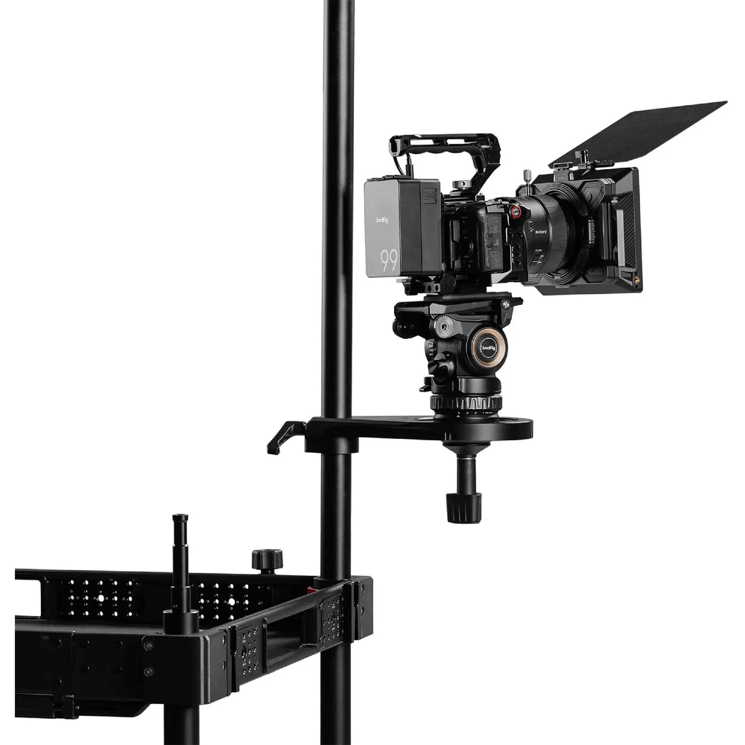 בסיס חיבור לראש חצובה לעגלת צילום SmallRig 6253
