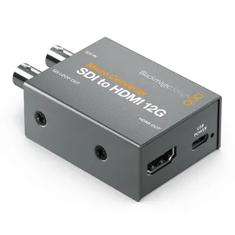 ממיר Micro Converter SDI to HDMI 12G עם ספק מתח