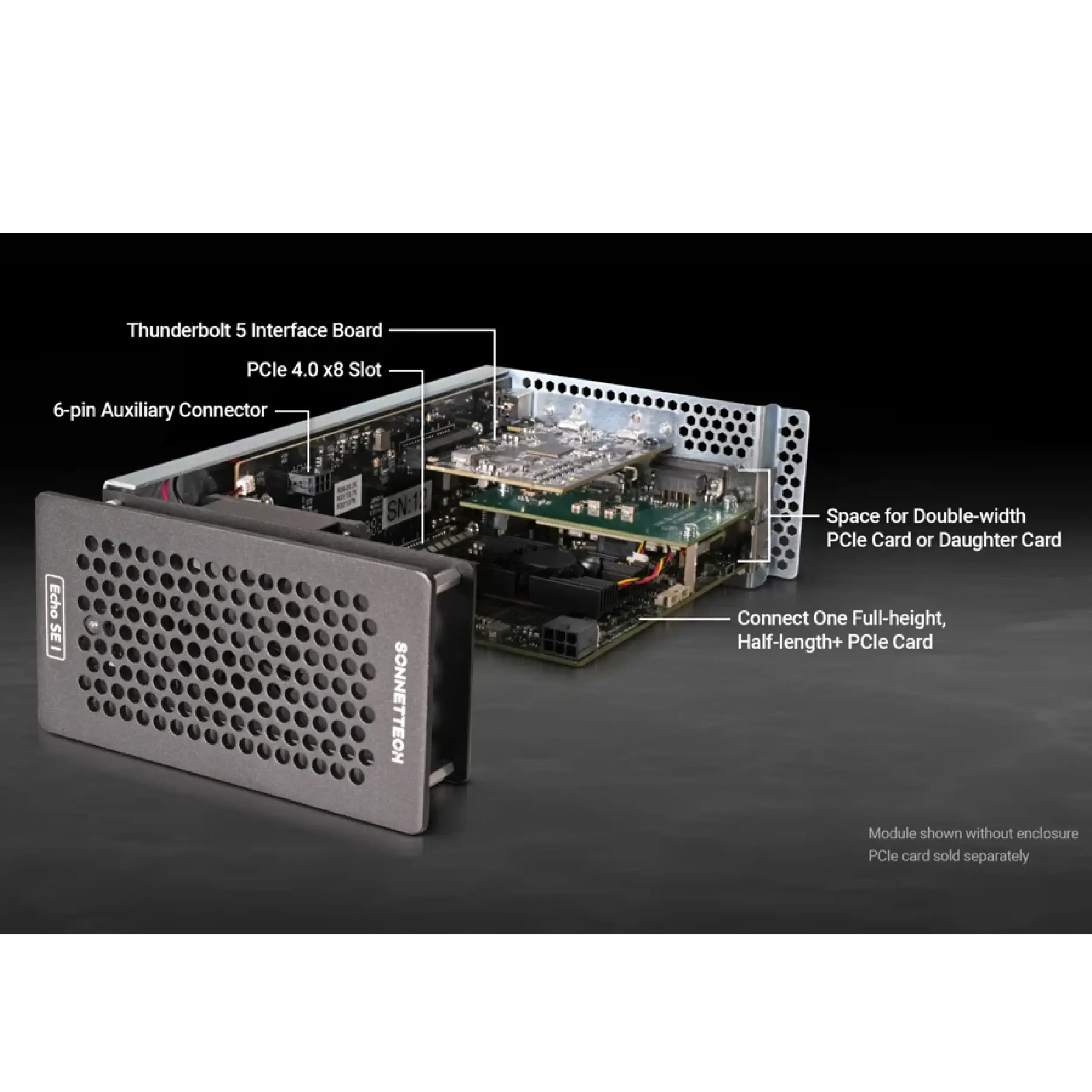 Echo SE III Thunderbolt 5 Three-Slot PCIe Card Expansion System