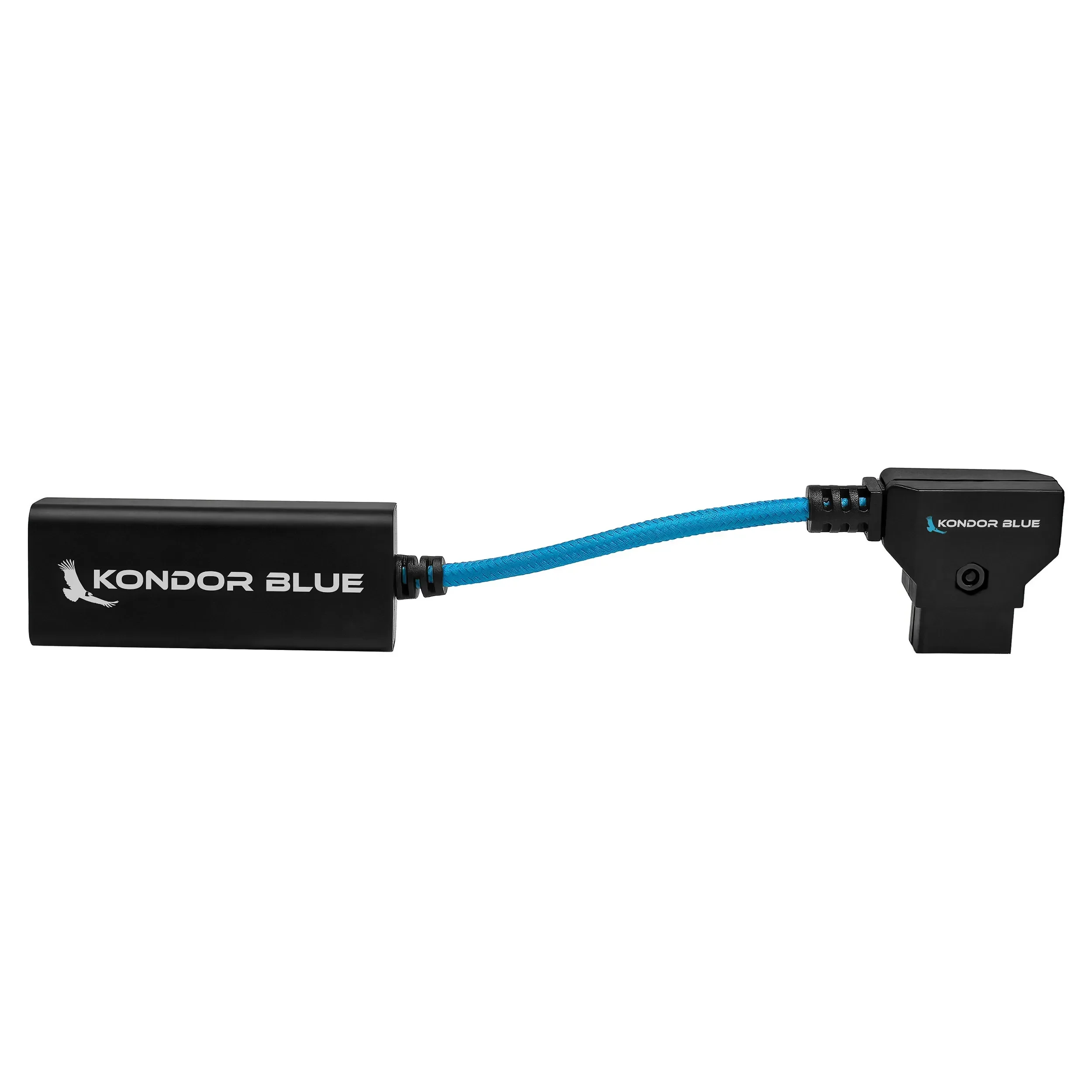 Kondor Blue 6” D-Tap to Female USB C PD 2 Way Battery Charging Power Cable