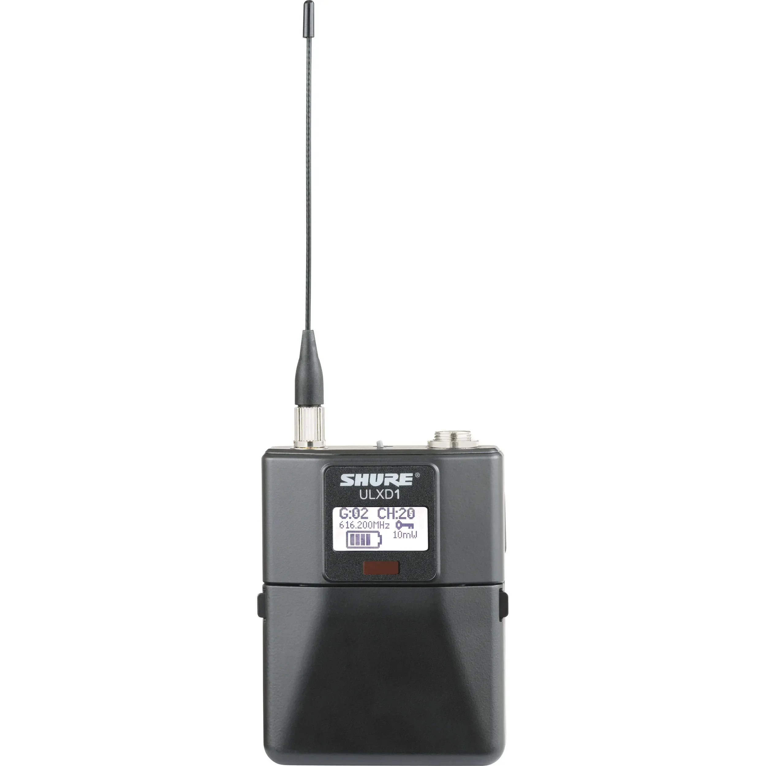 משדר גוף למערכת אלחוטית דיגיטלית Shure ULXD