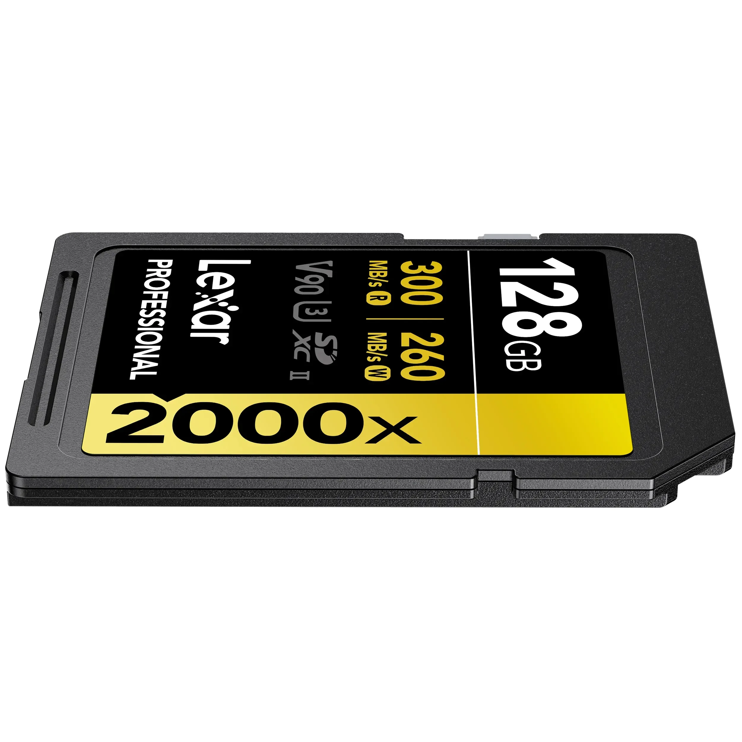 כרטיס זיכרון Lexar 128GB 2000x Professional SDXC UHS-II V90