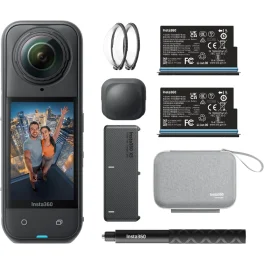 מצלמה וקיט אביזרים Insta360 X5 Essential Bundle