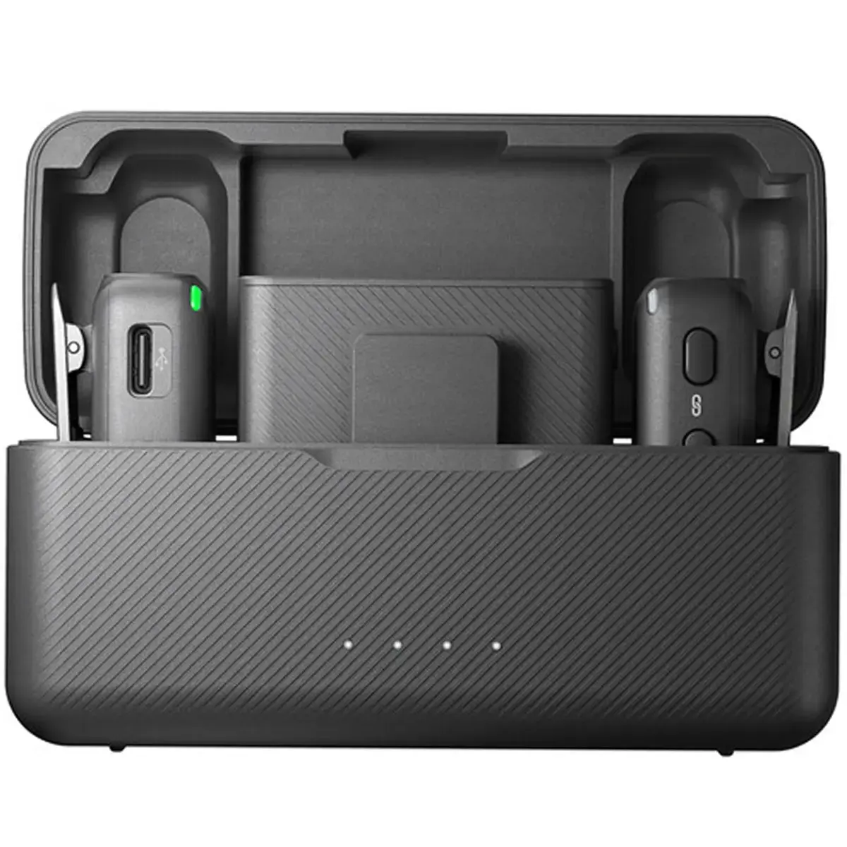 מערכת מיקרופון אלחוטי 2 משדרים DJI-MIC