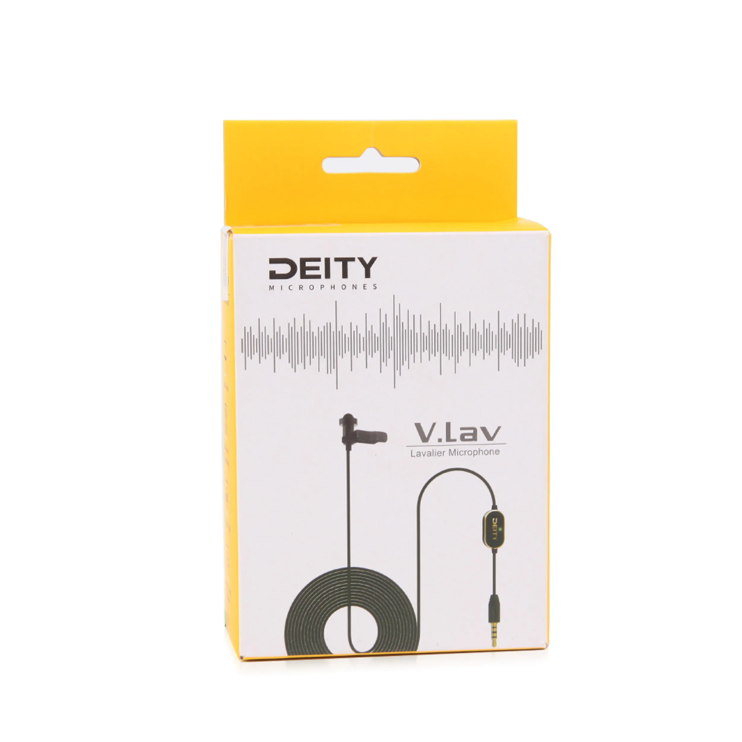 מיקרופון דש למצלמה/טלפון סלולרי/מקליטים Deity V.lav