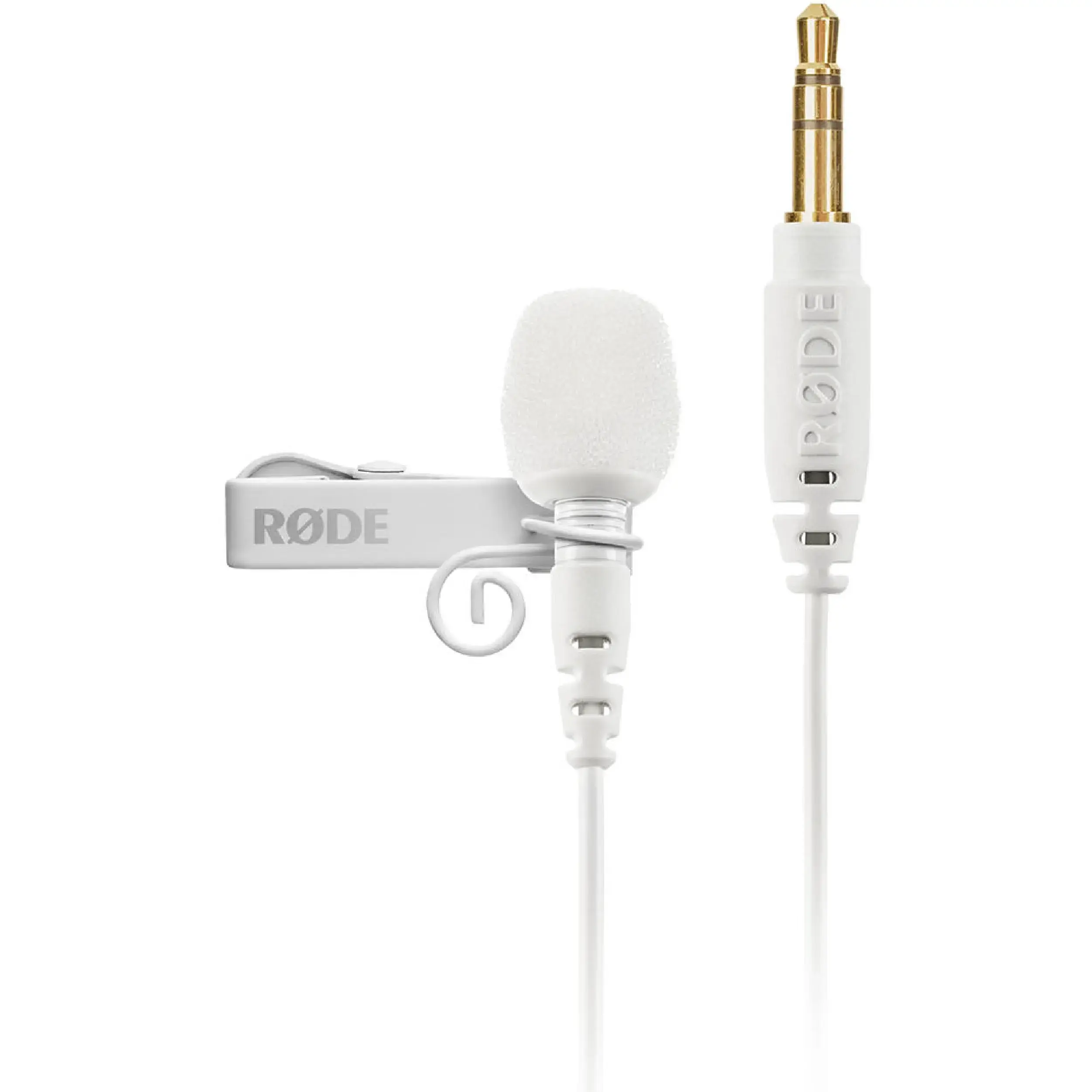 מיקרופון דש Rode Lavalier GO-- לבן