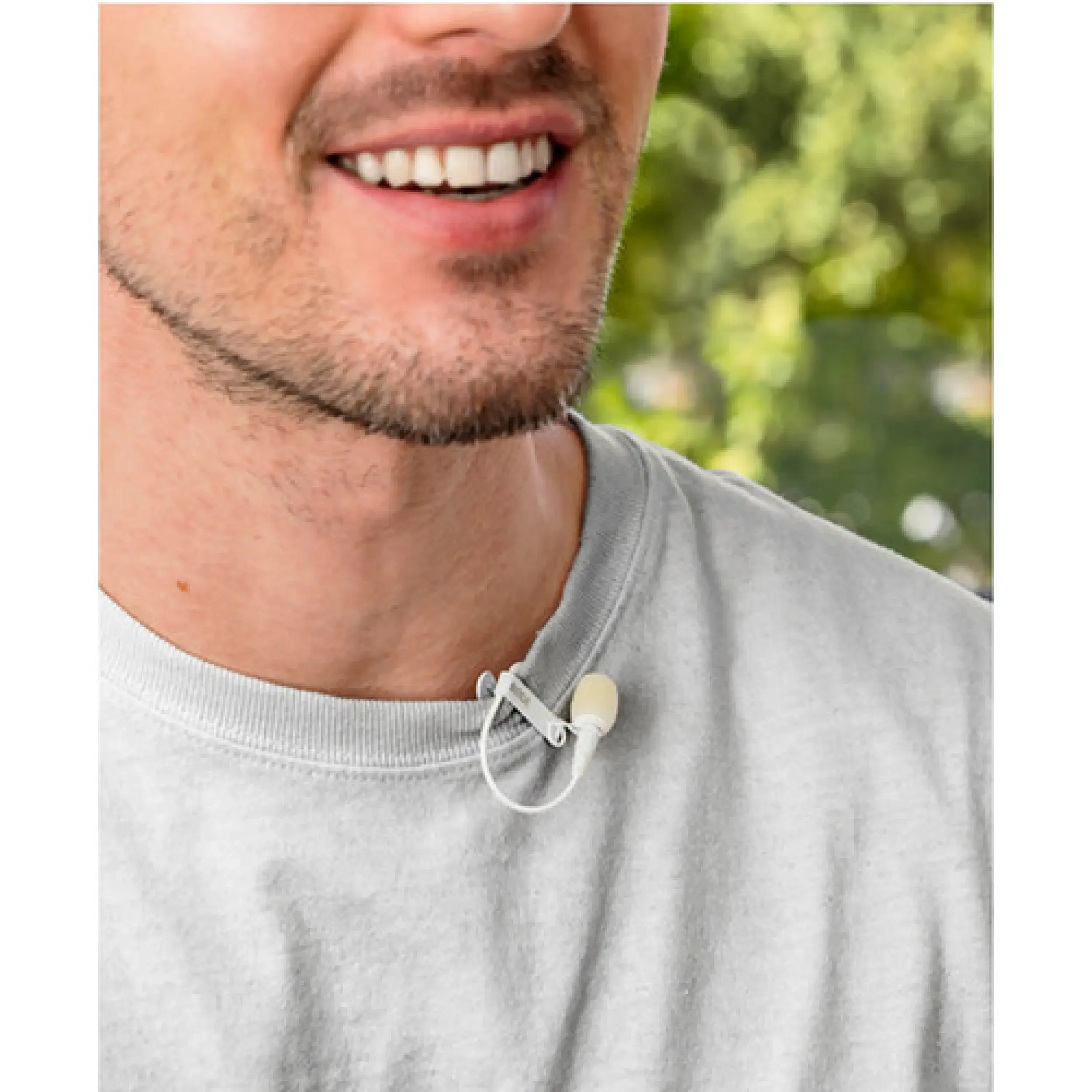 מיקרופון דש Rode Lavalier GO-- לבן