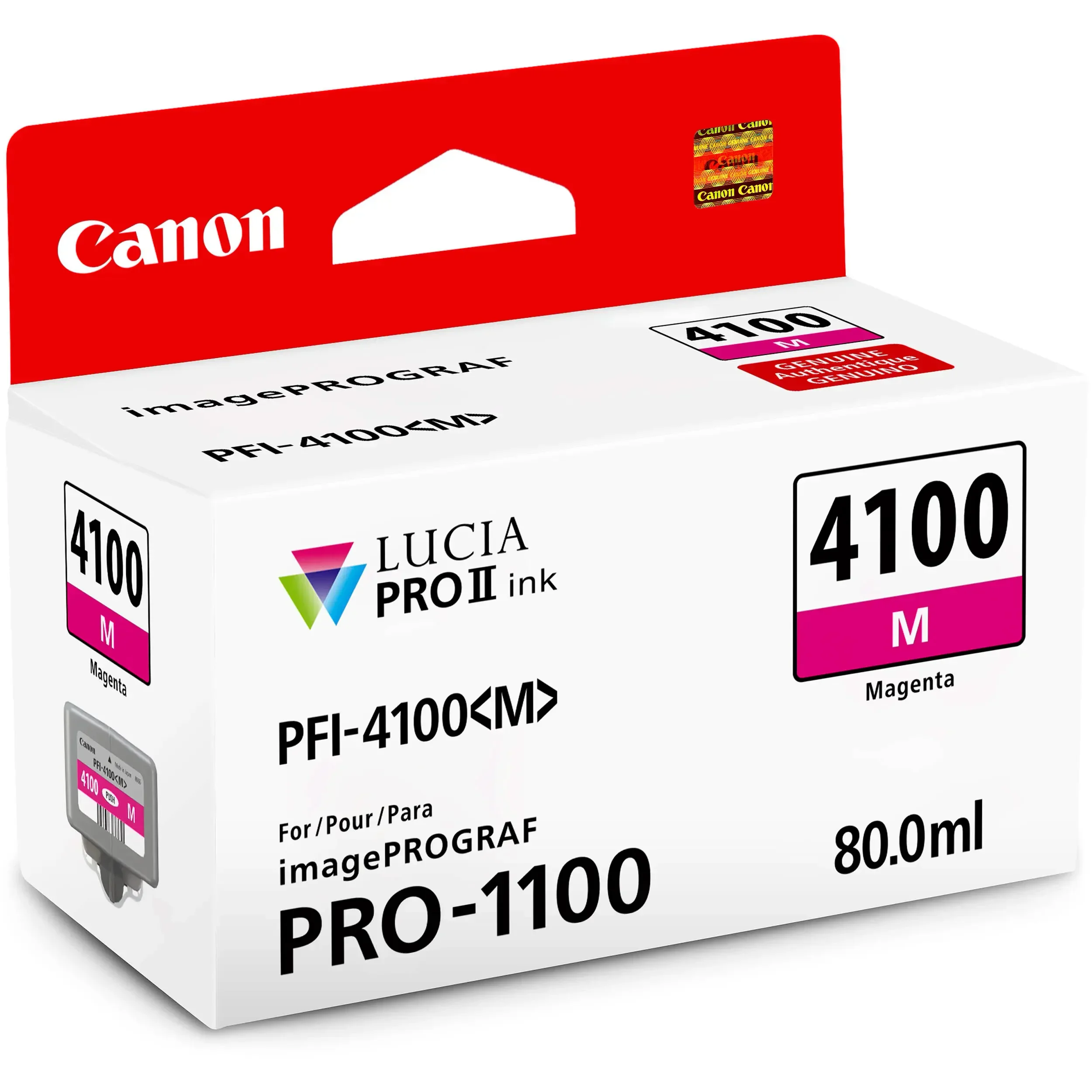 ראש דיו Canon PFI-4100M Magenta