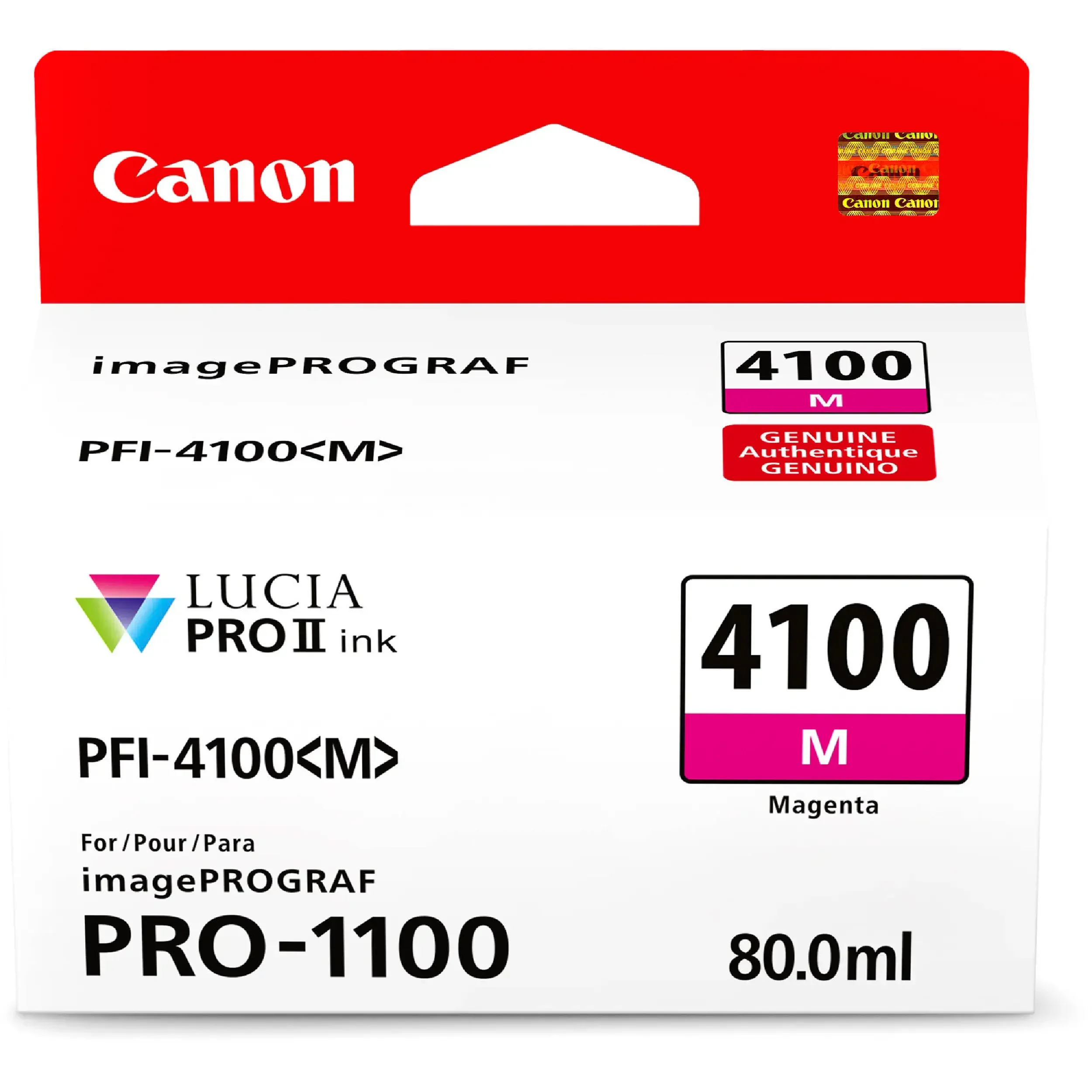 ראש דיו Canon PFI-4100M Magenta