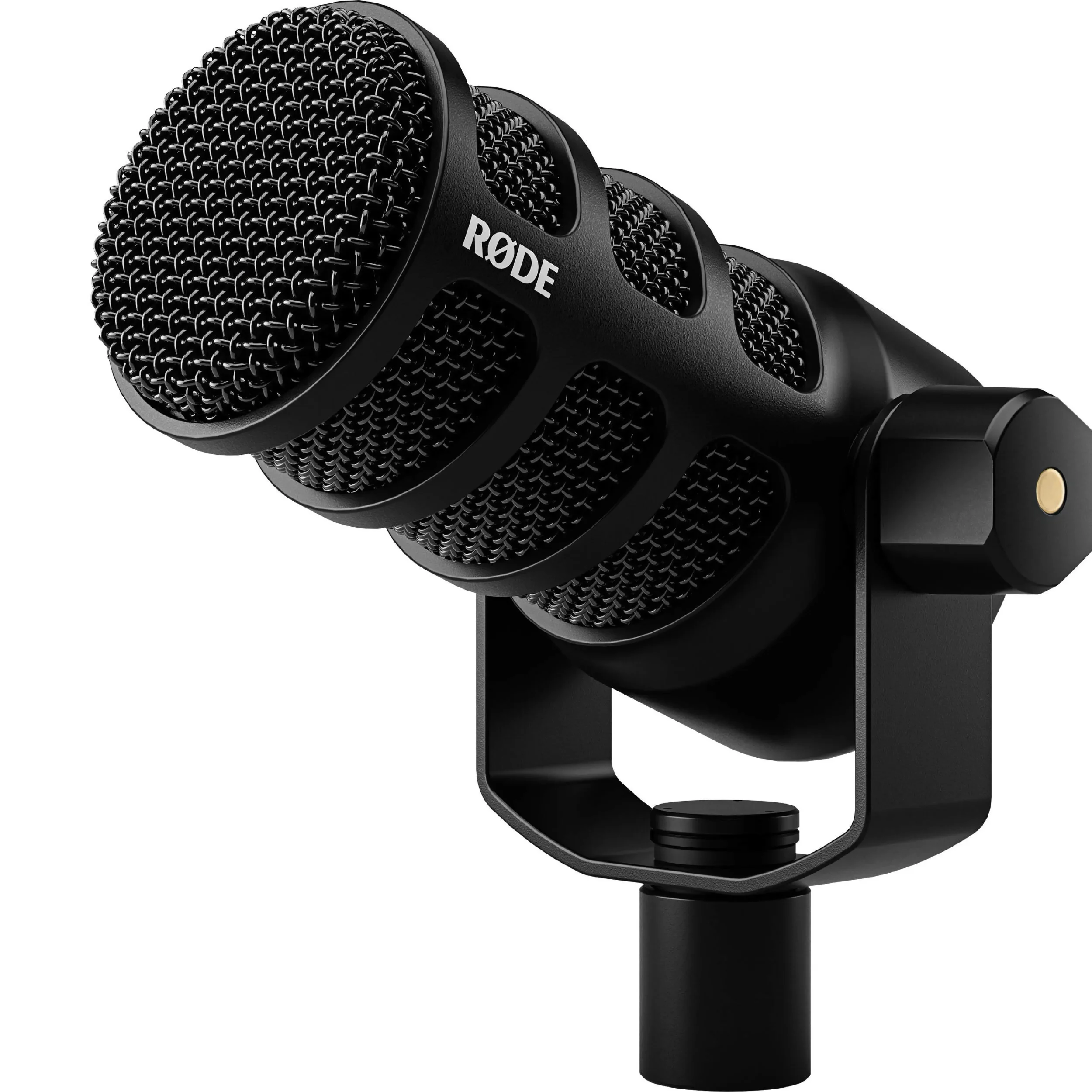 מיקרופון דינמי שחור לפודקאסט  RODE PODMIC USB