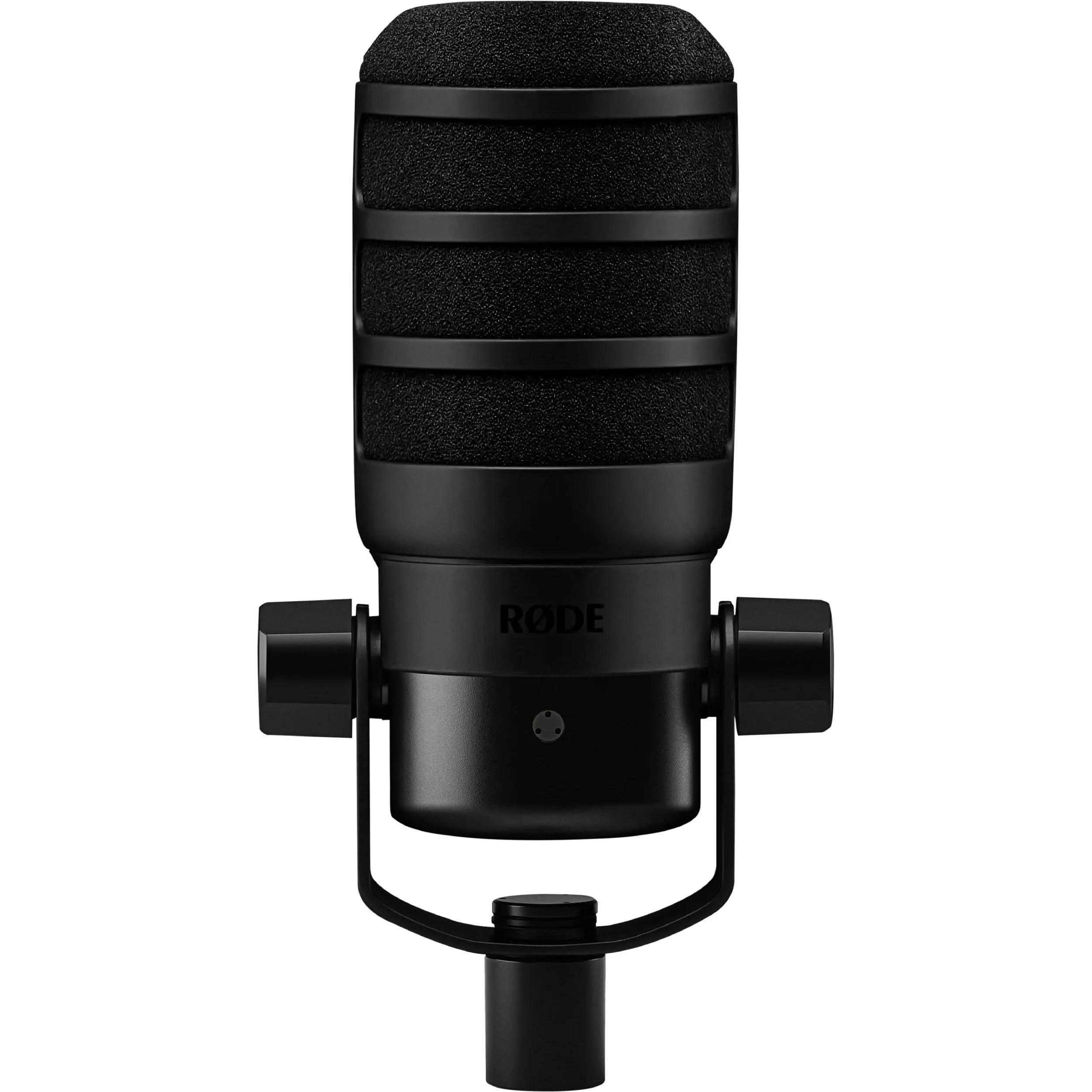 מיקרופון דינמי שחור לפודקאסט  RODE PODMIC USB