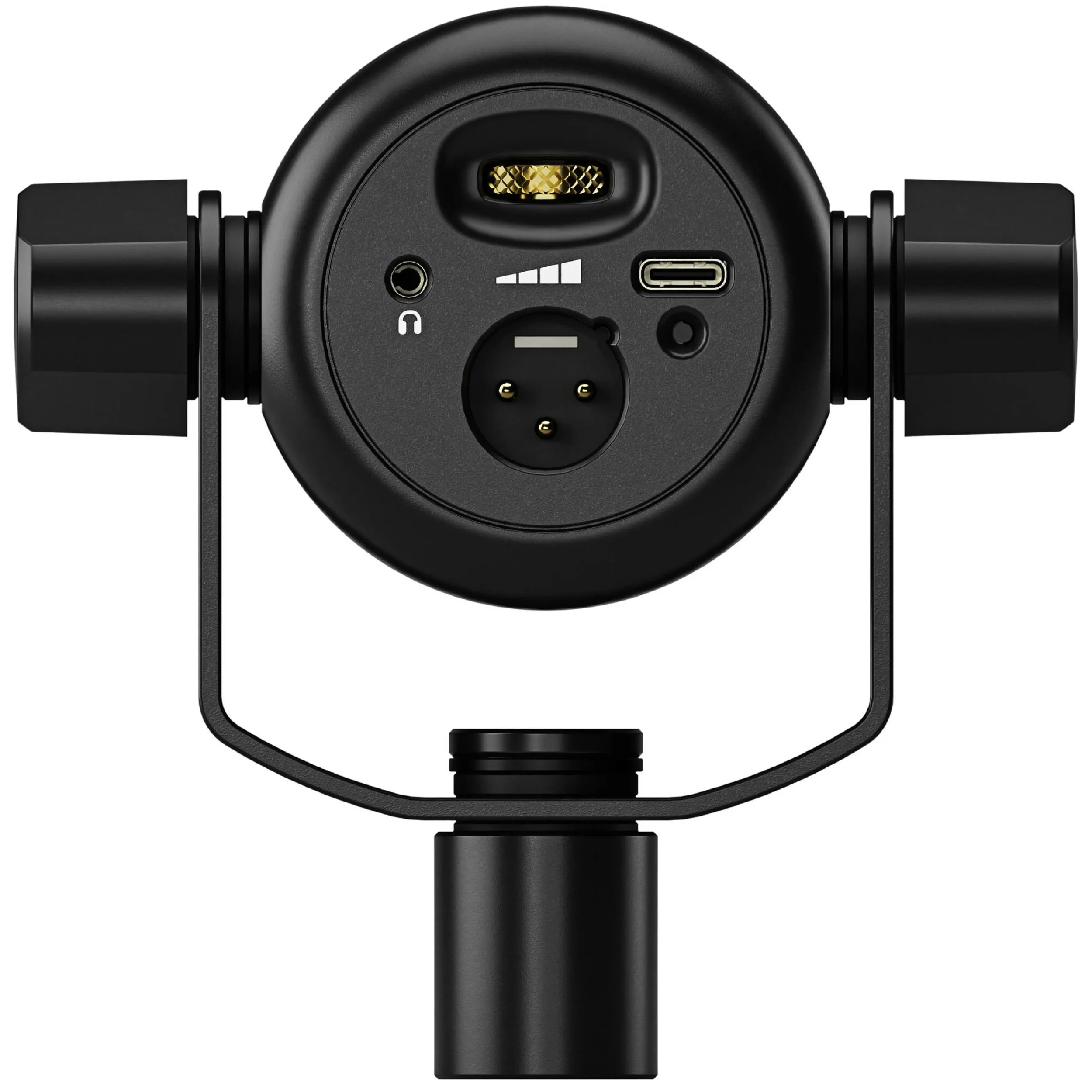 מיקרופון דינמי שחור לפודקאסט  RODE PODMIC USB