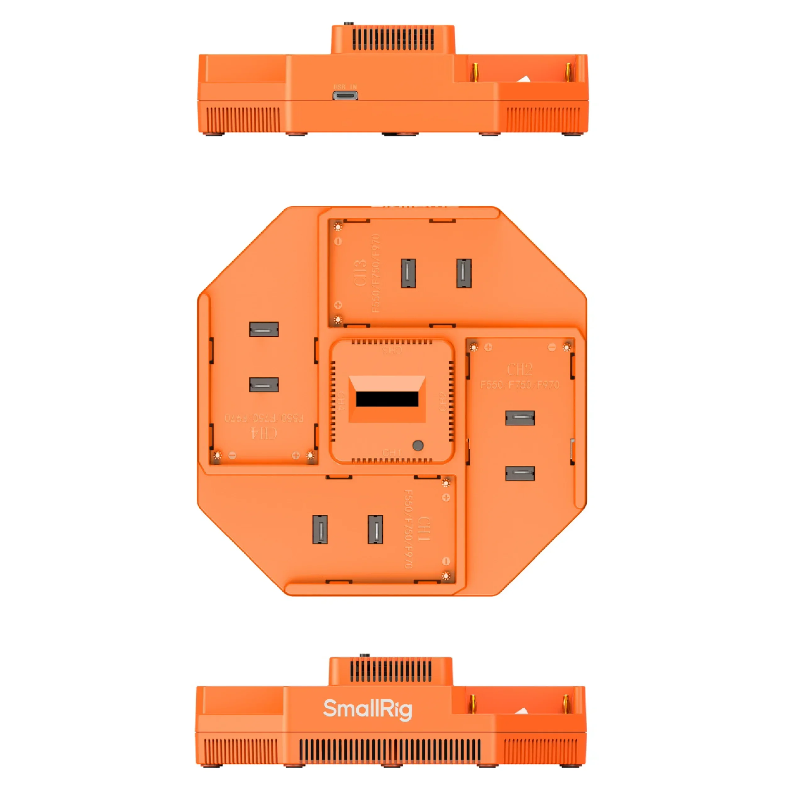מטען USB ל-4 סוללות SmallRig 4837 Sony NP-F