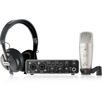 ערכת אולפן מקצועי BEHRINGER U-PHORIA STUDIO PRO