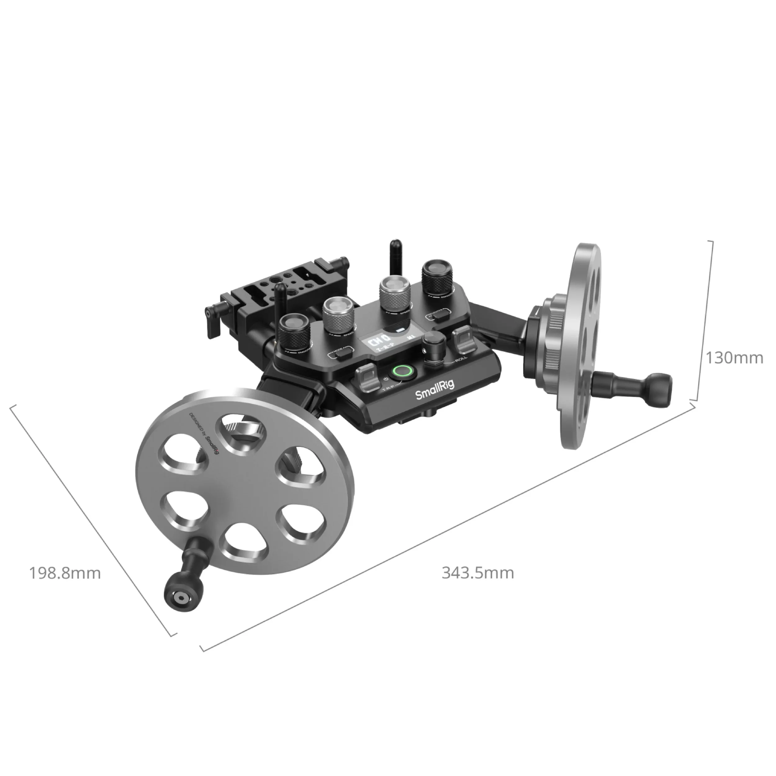 ג'ויסטיקים כפולים לשליטה בגימבל SmallRig 4525 DJI