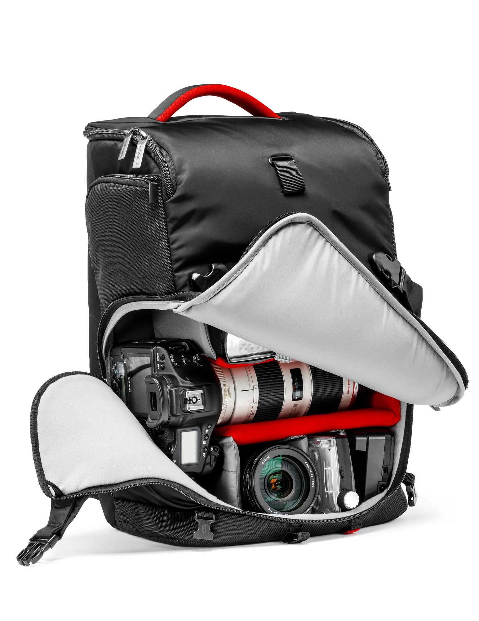 תיק גב גדול למצלמה Manfrotto Advanced Camera and Laptop Backpack Tri L for DSLR