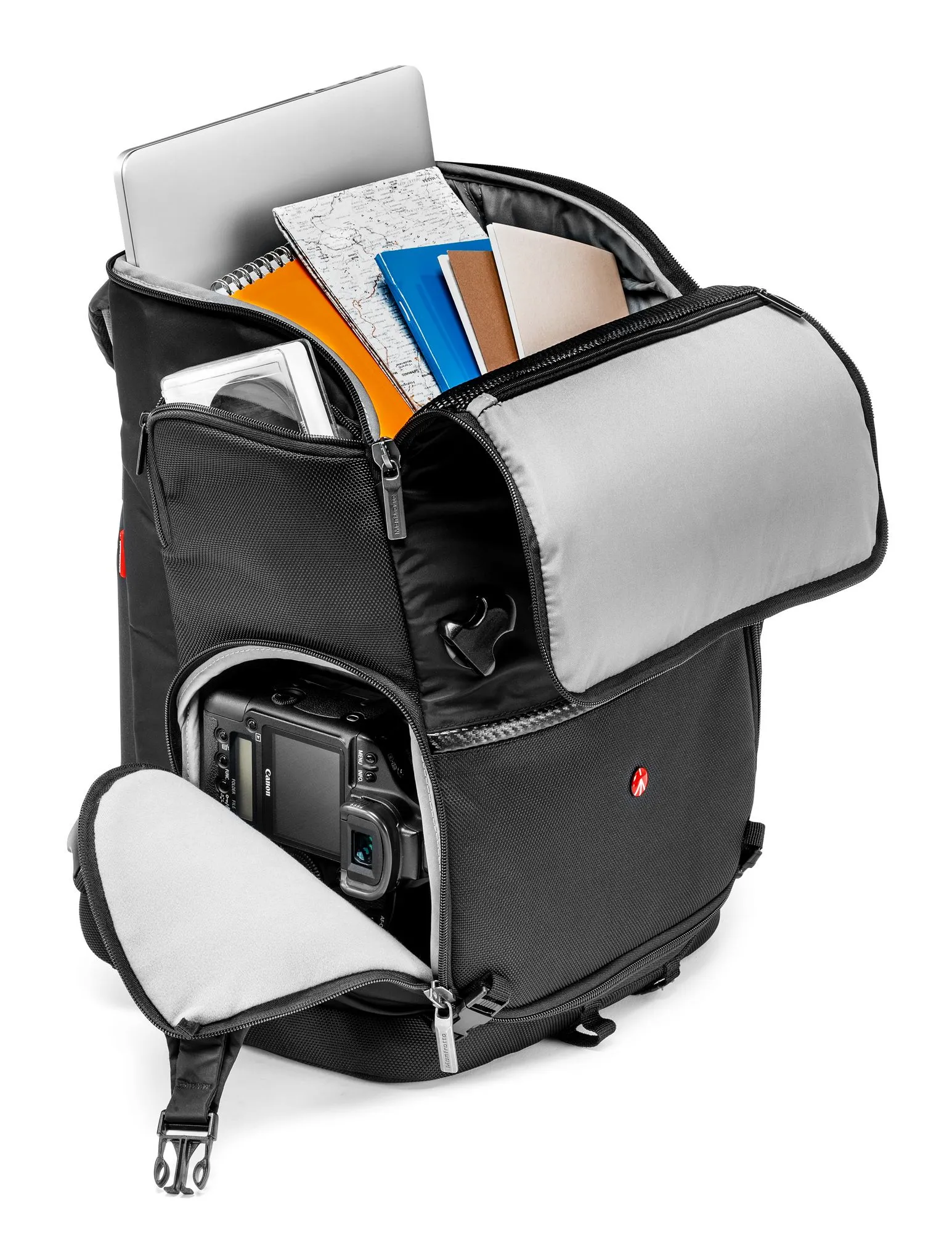 תיק גב גדול למצלמה Manfrotto Advanced Camera and Laptop Backpack Tri L for DSLR