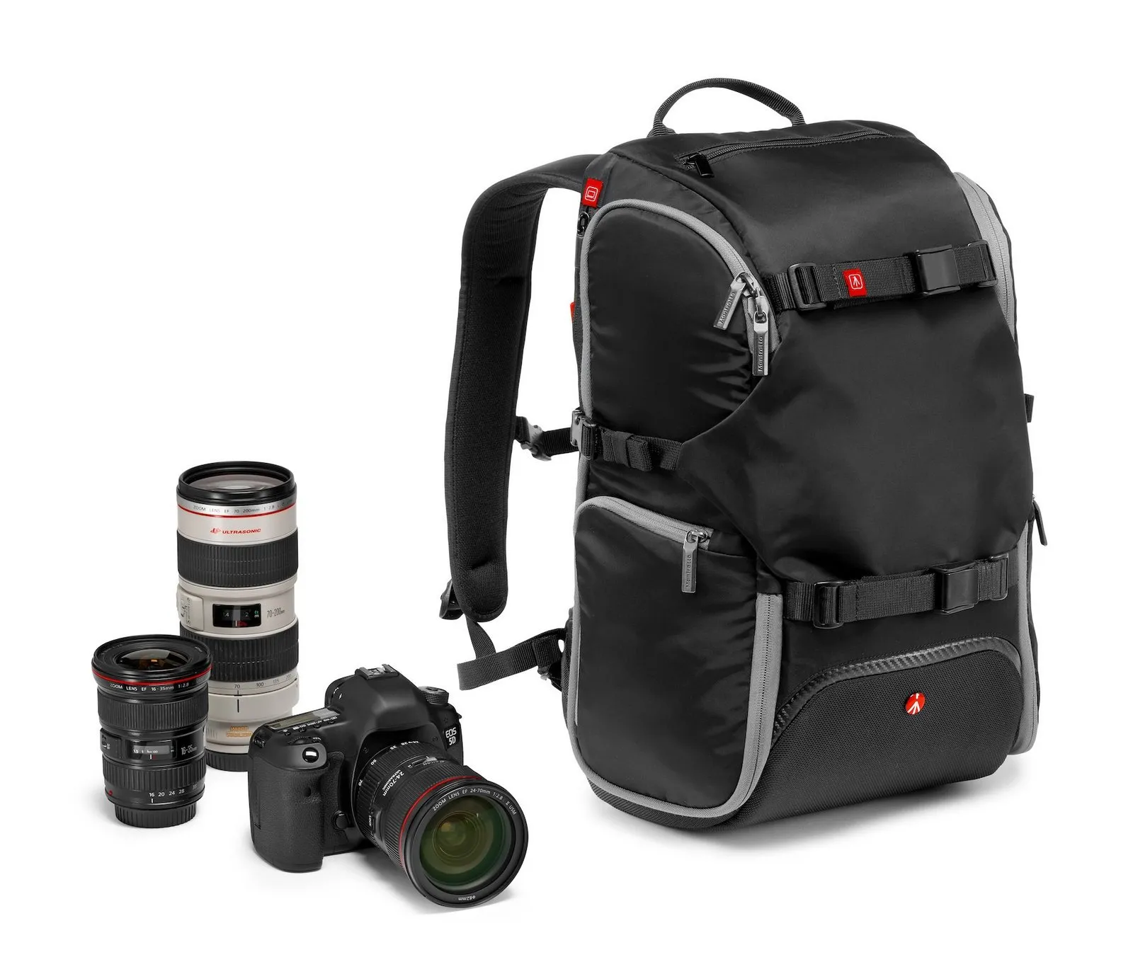 תיק גב למצלמה Manfrotto Advanced Camera and Laptop Backpack, Travel, Black